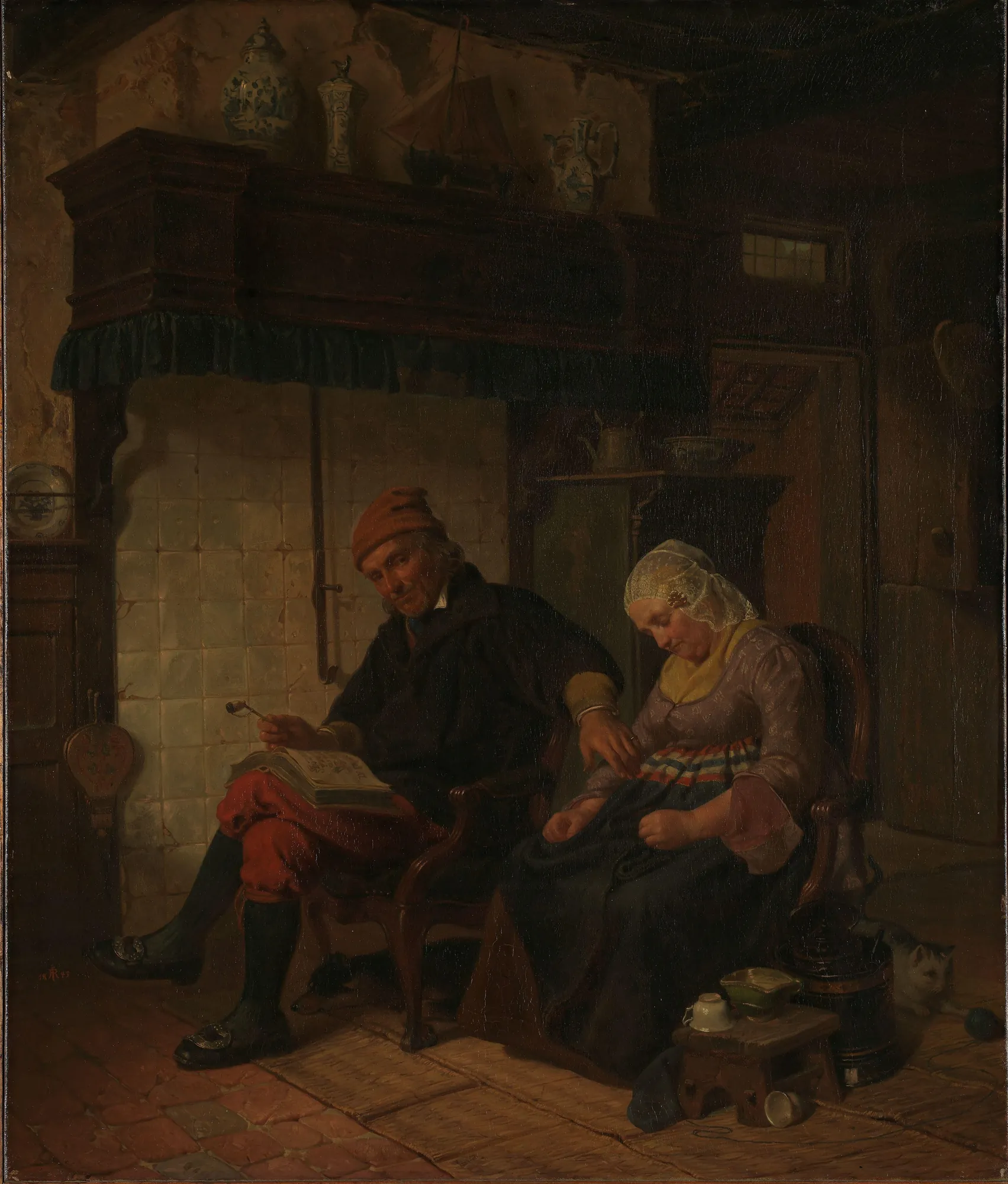 Domestic Worship in a Sailor's Home