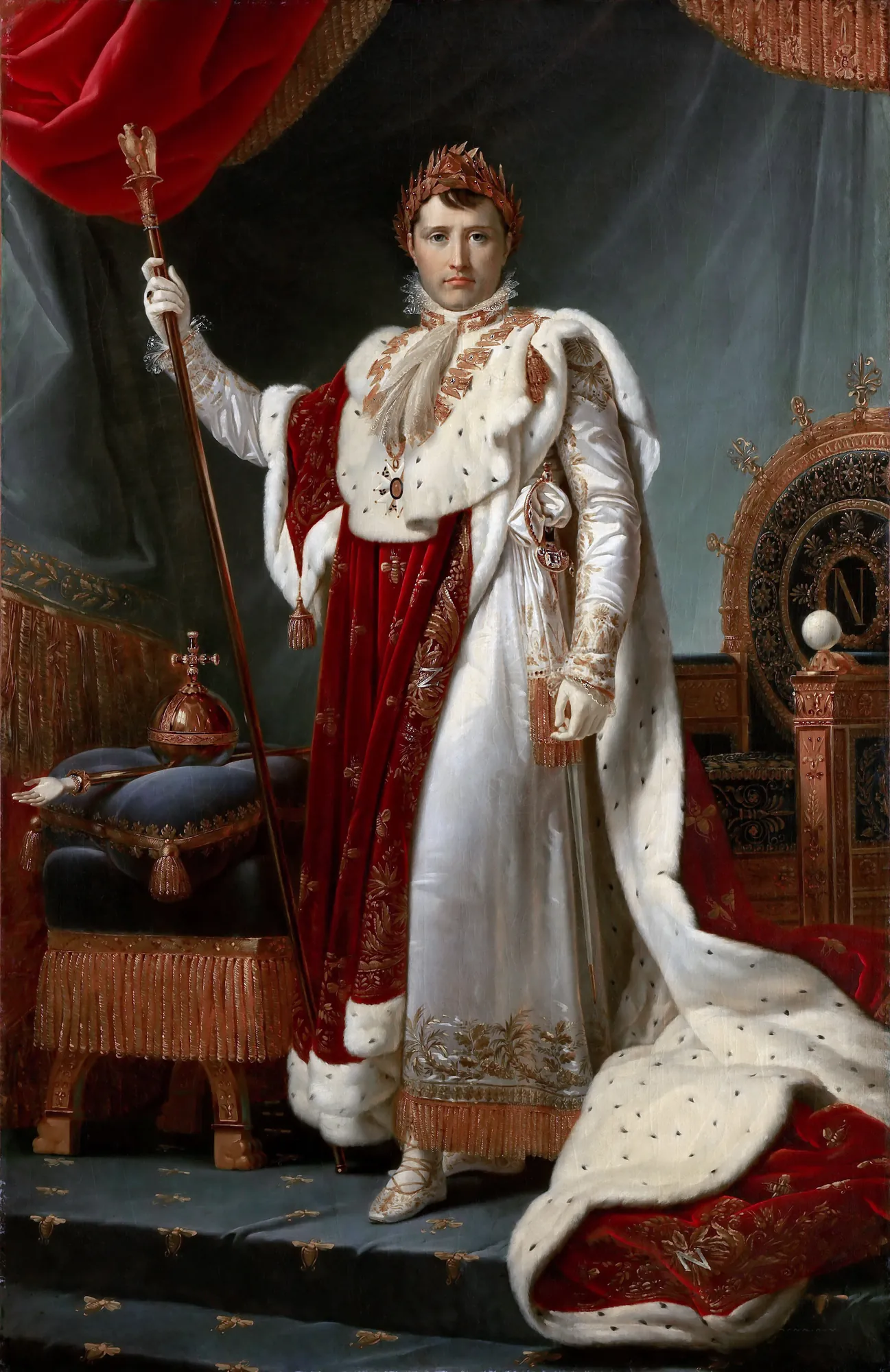 Napoleon in Coronation Robes