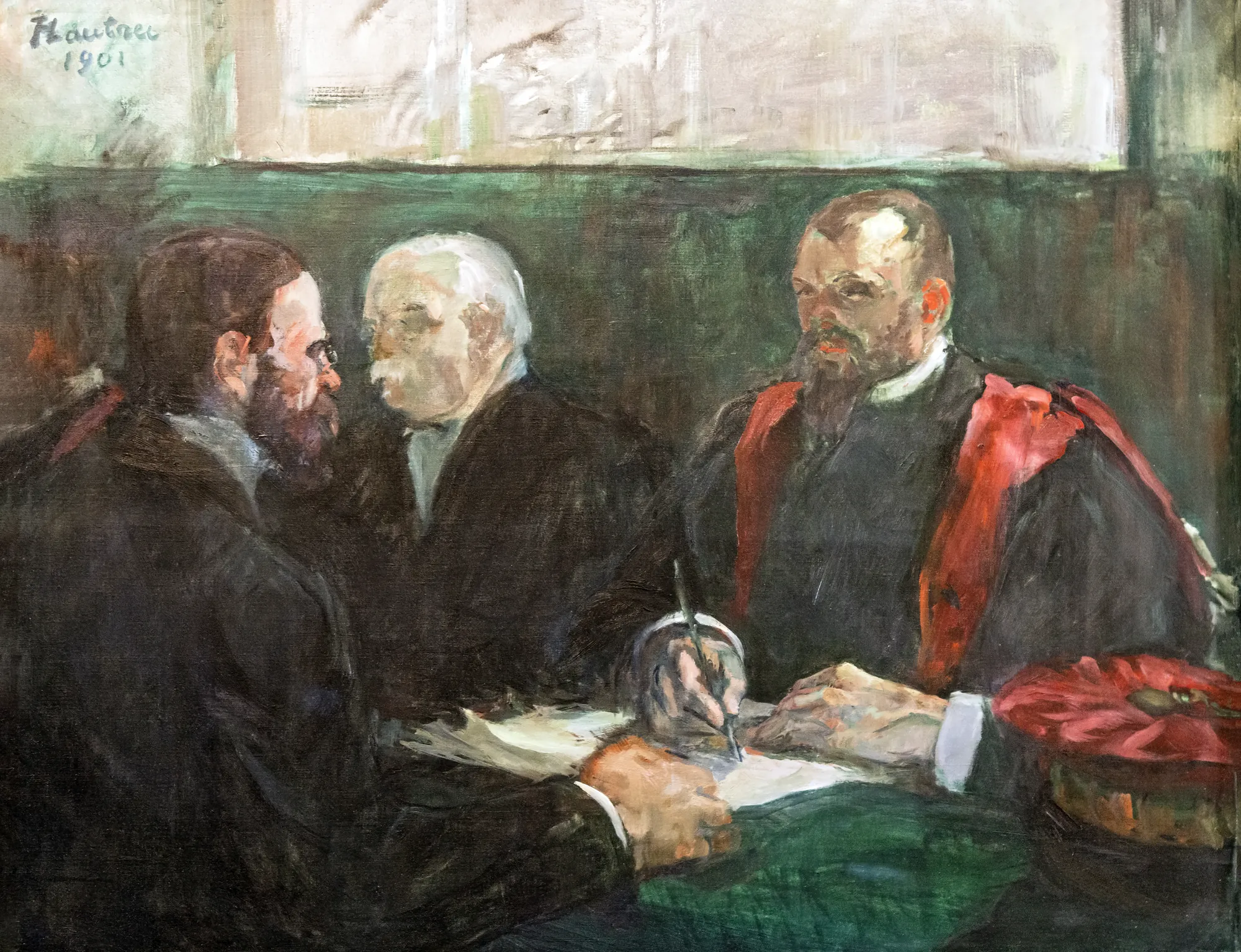 Examination at the Faculty of Medicine of Paris