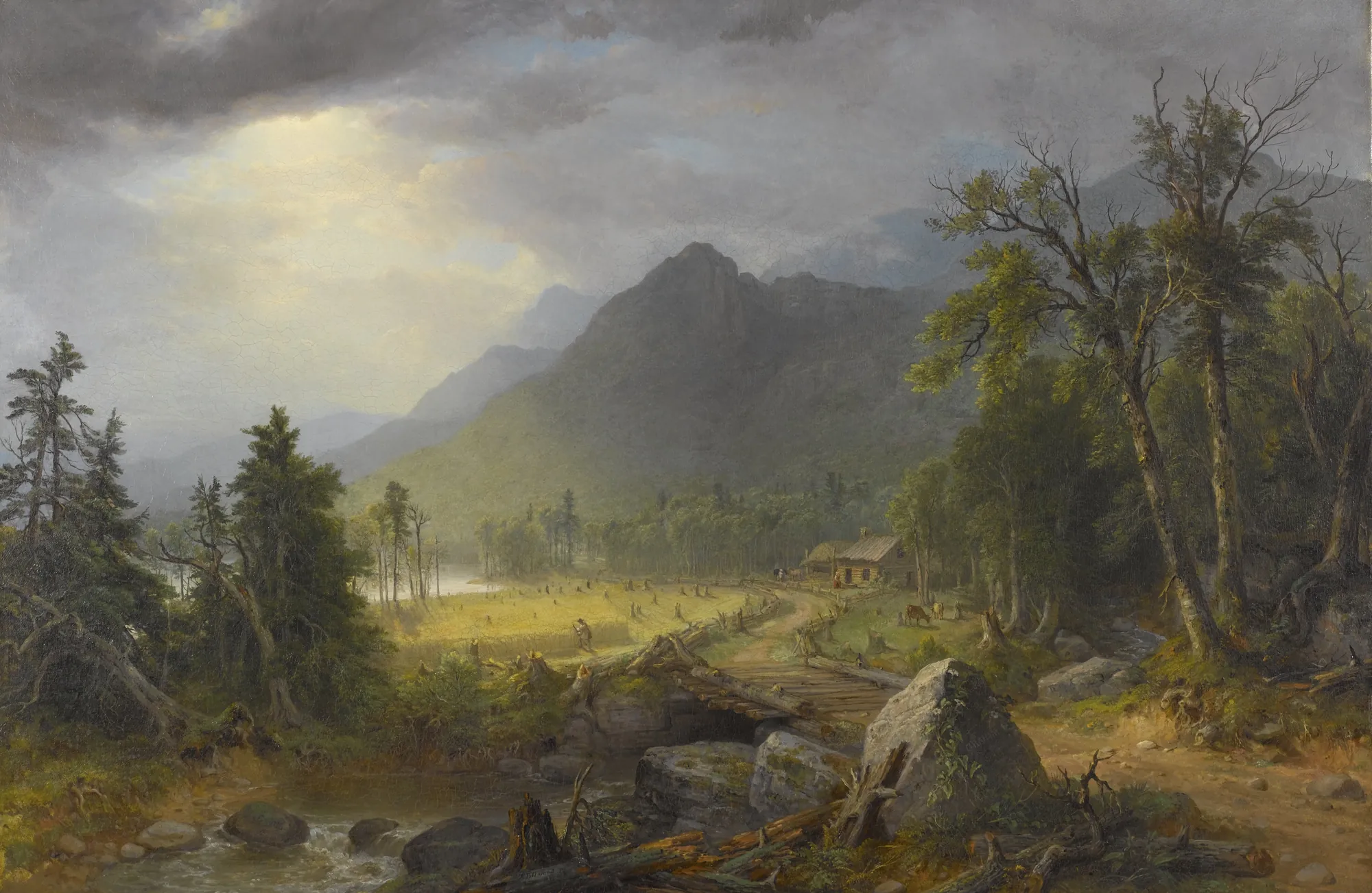 The First Harvest in the Wilderness