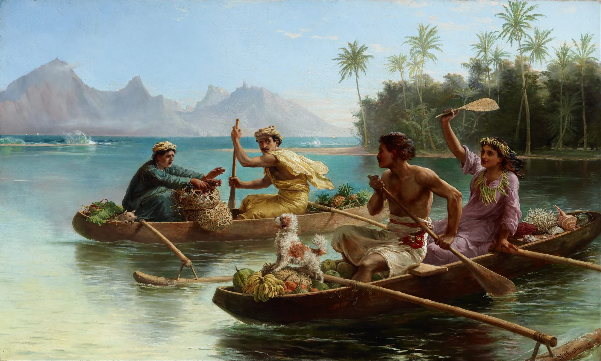 Race to the Market, Tahiti