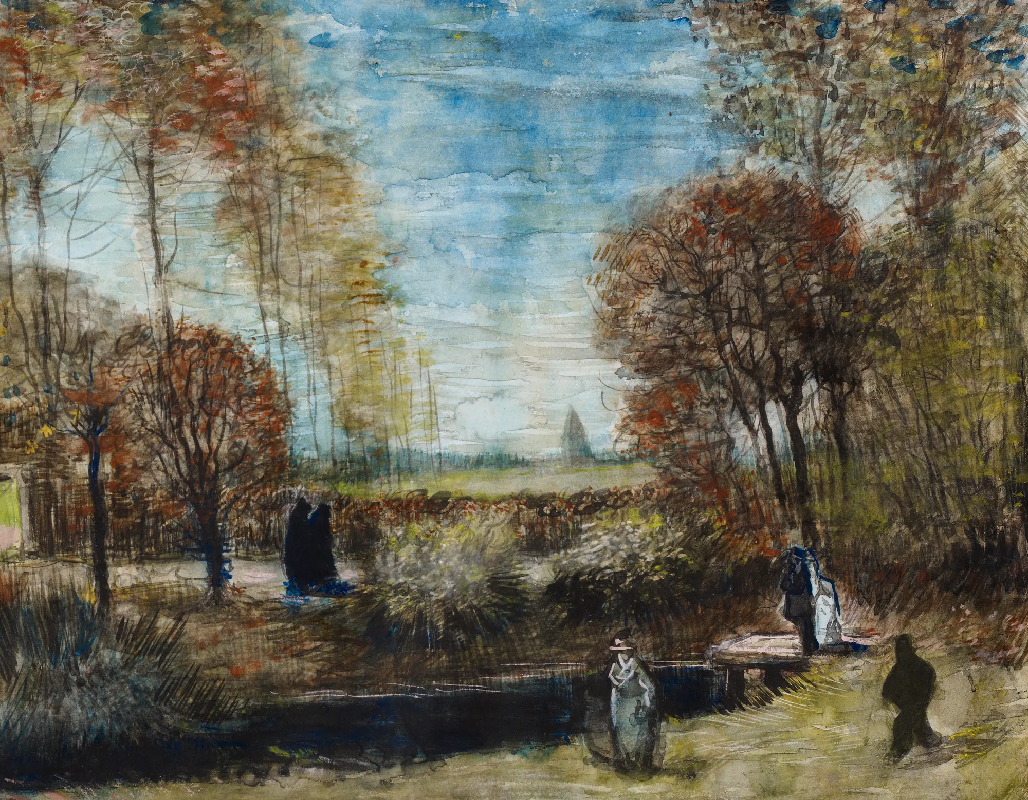The Garden of the Vicarage at Nuenen