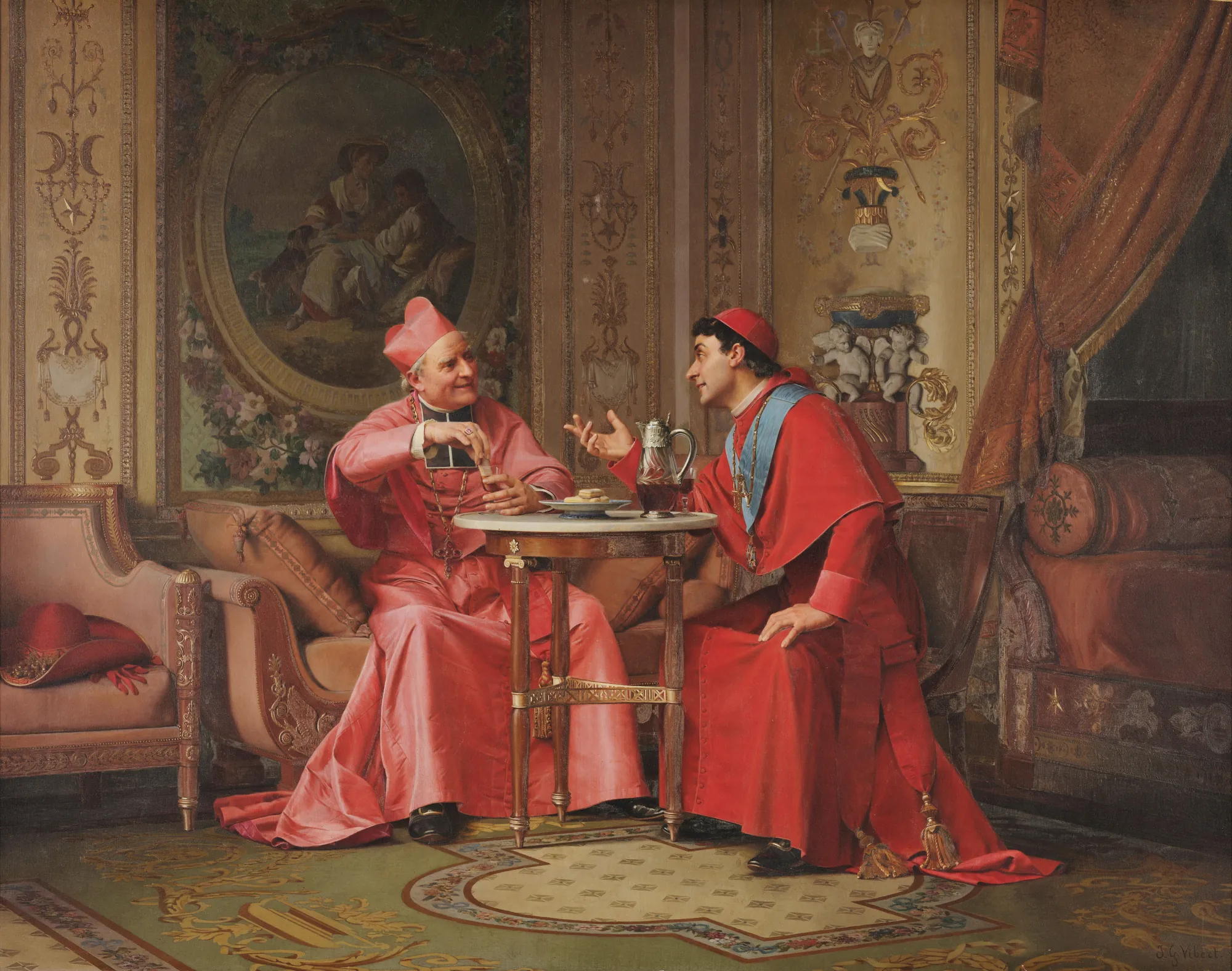 Cardinals' Friendly Chat