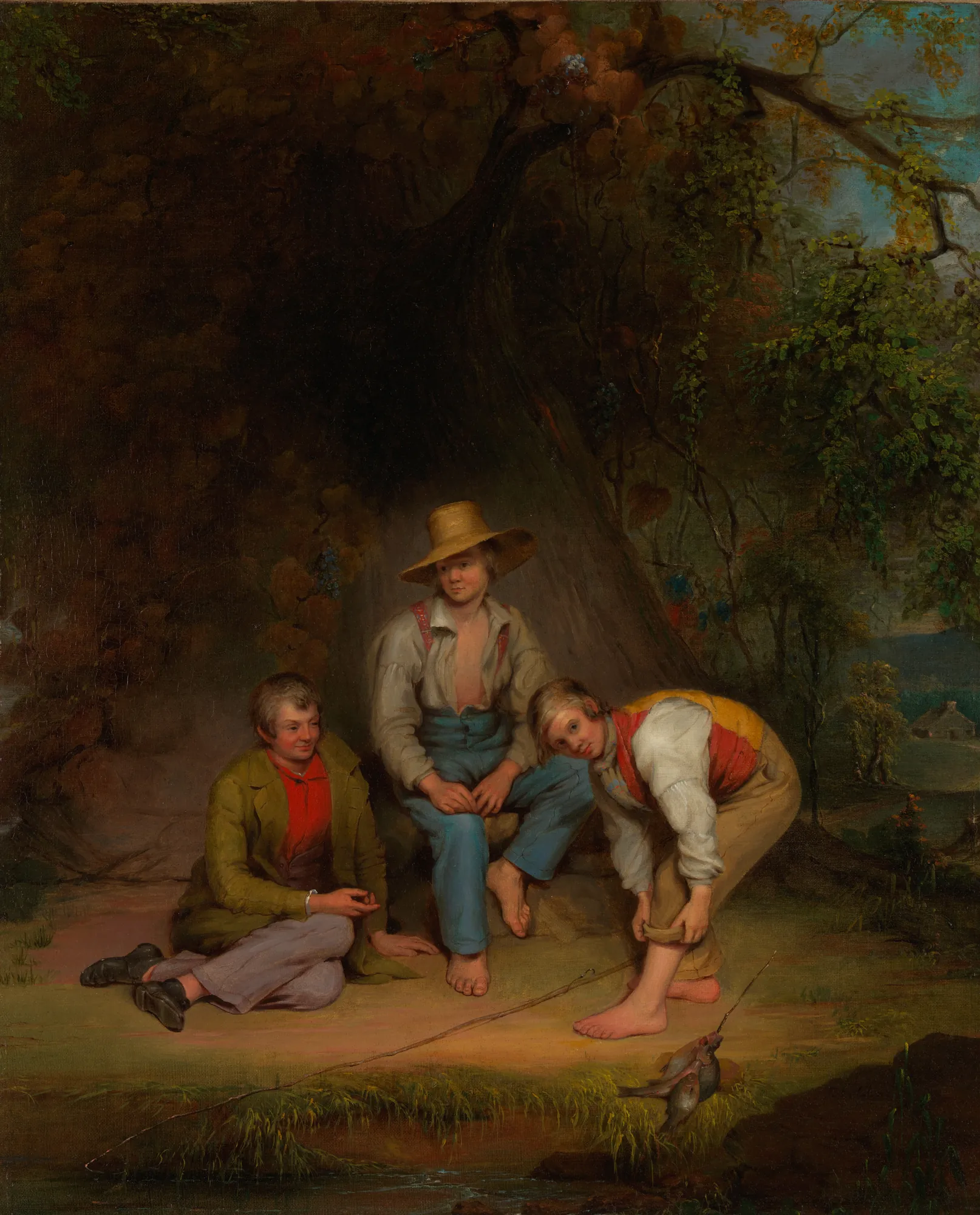 Boys Fishing