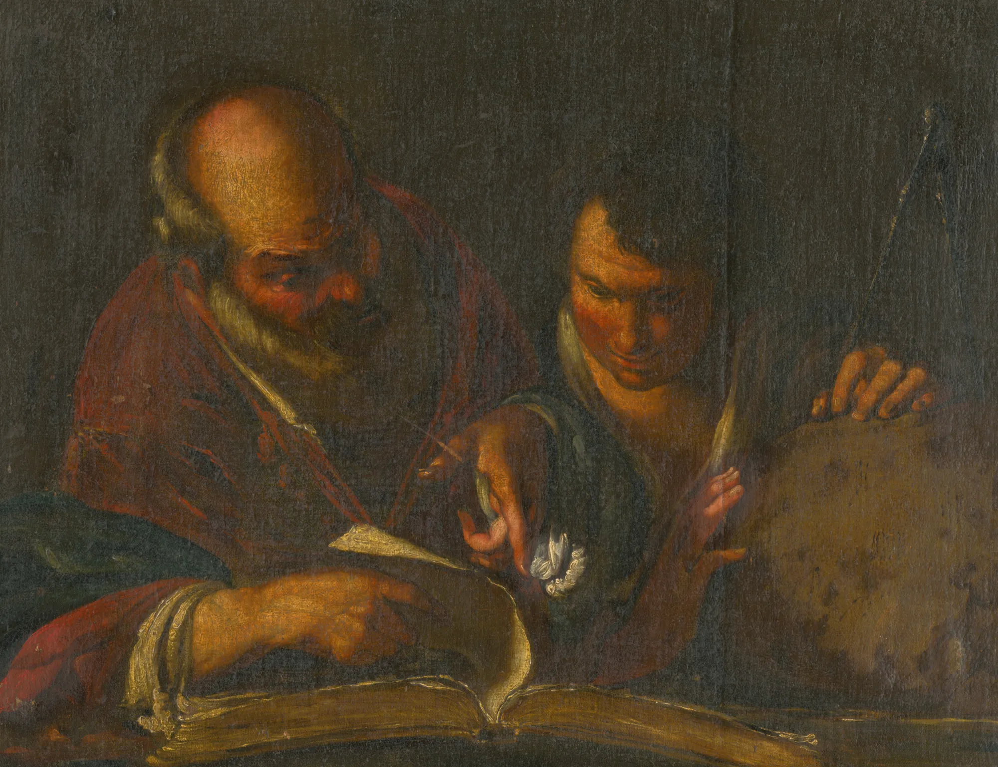 Old Man with a Pupil