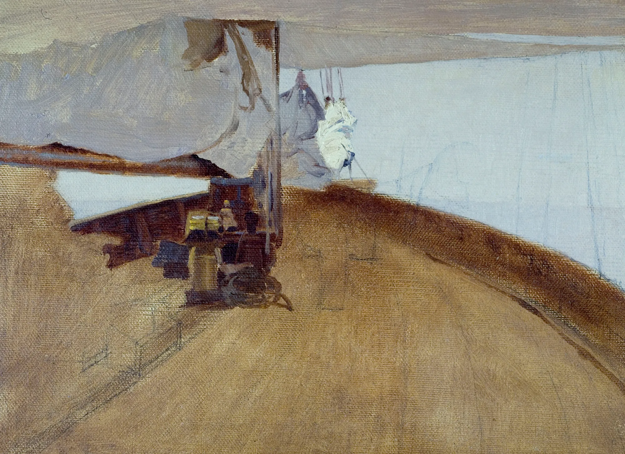 Foredeck of the Alda (Pont avant de l'Alda)