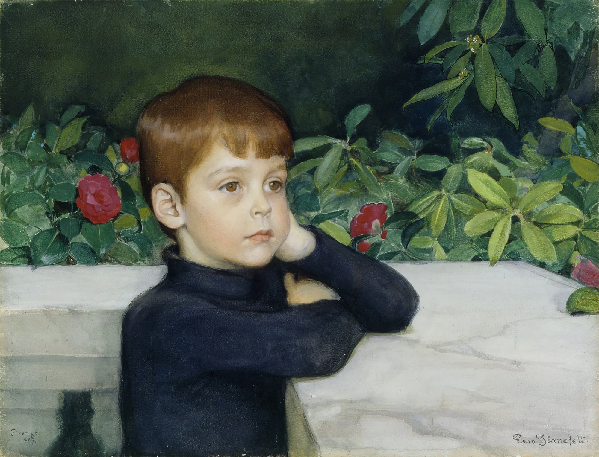 Portrait of the Artist's Son (Heikki Järnefelt)