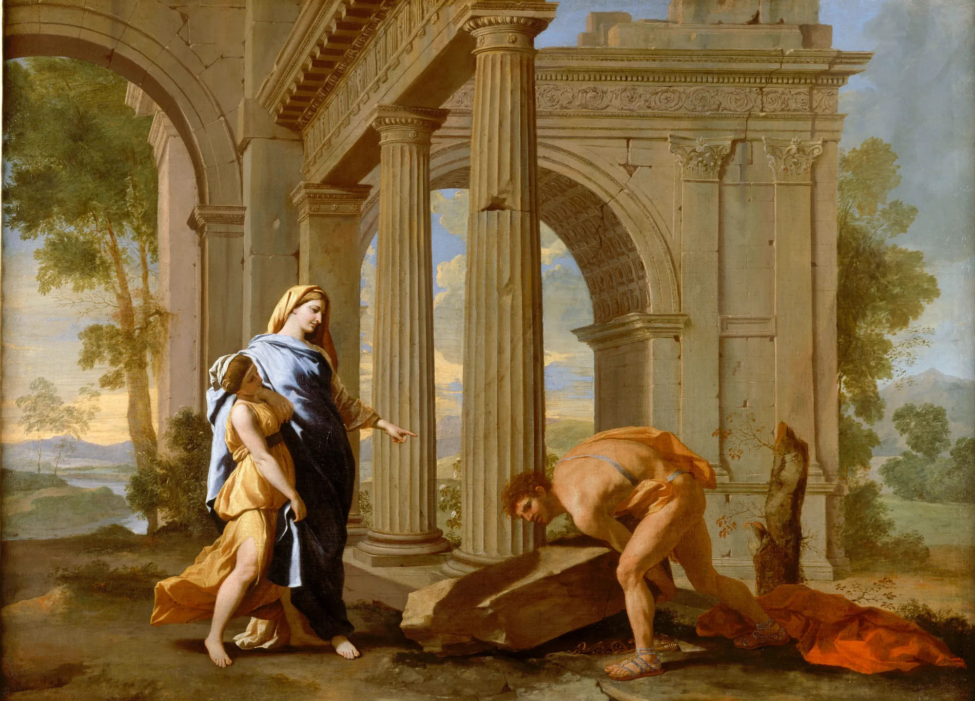 Theseus Finds His Father's Sword