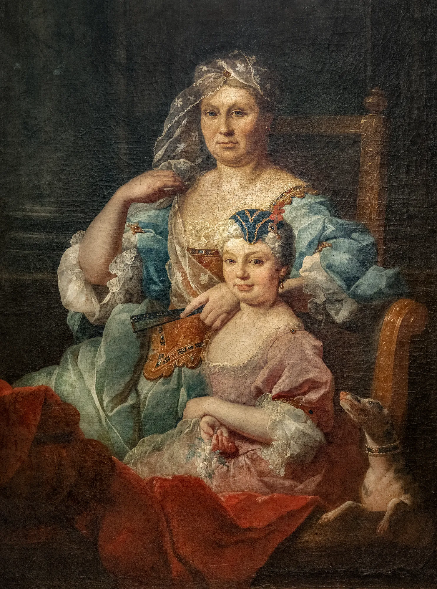 Portrait of Madame Poulhariez and Her Daughter Anne