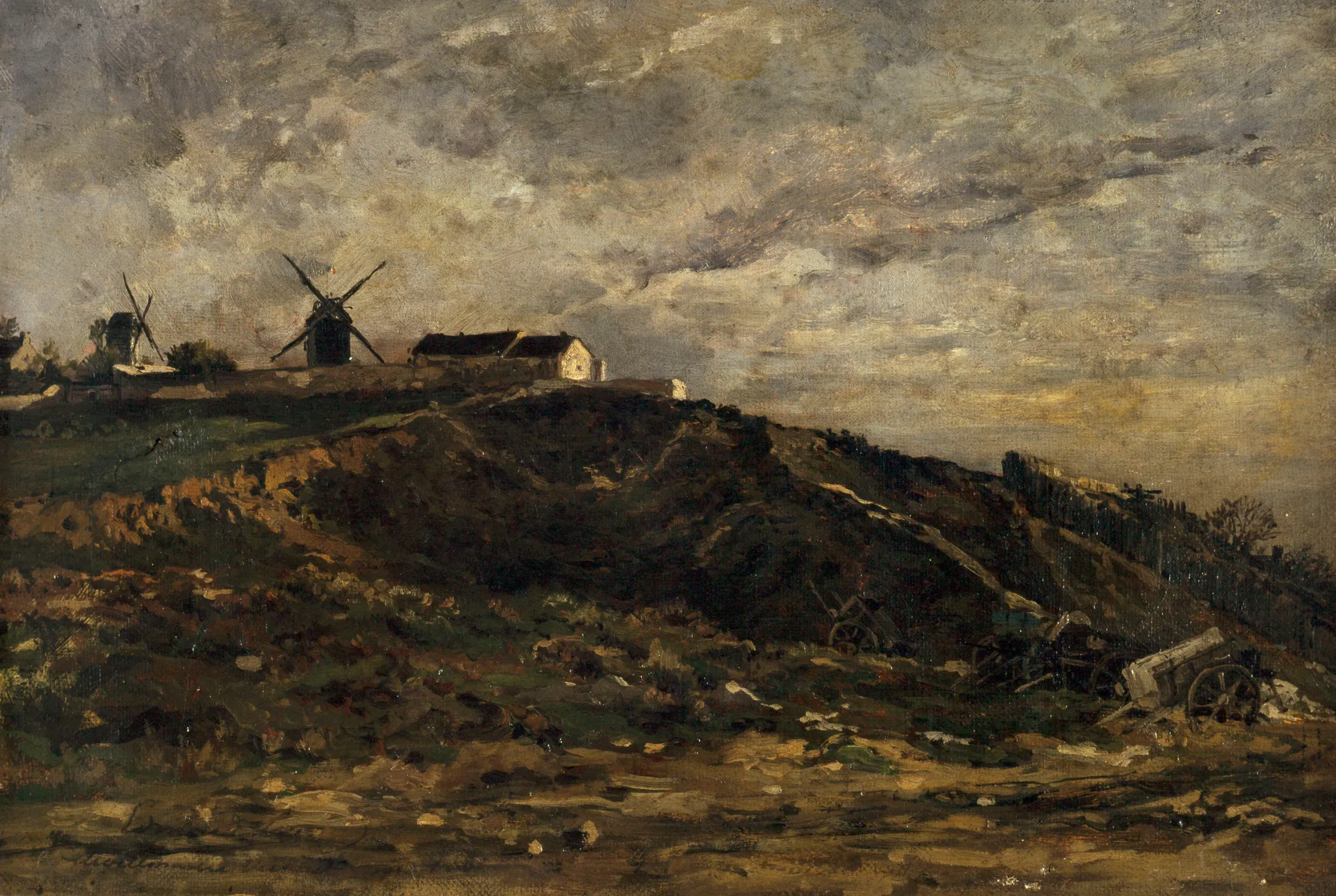 Les Moulins de Montmartre, Versant Nord