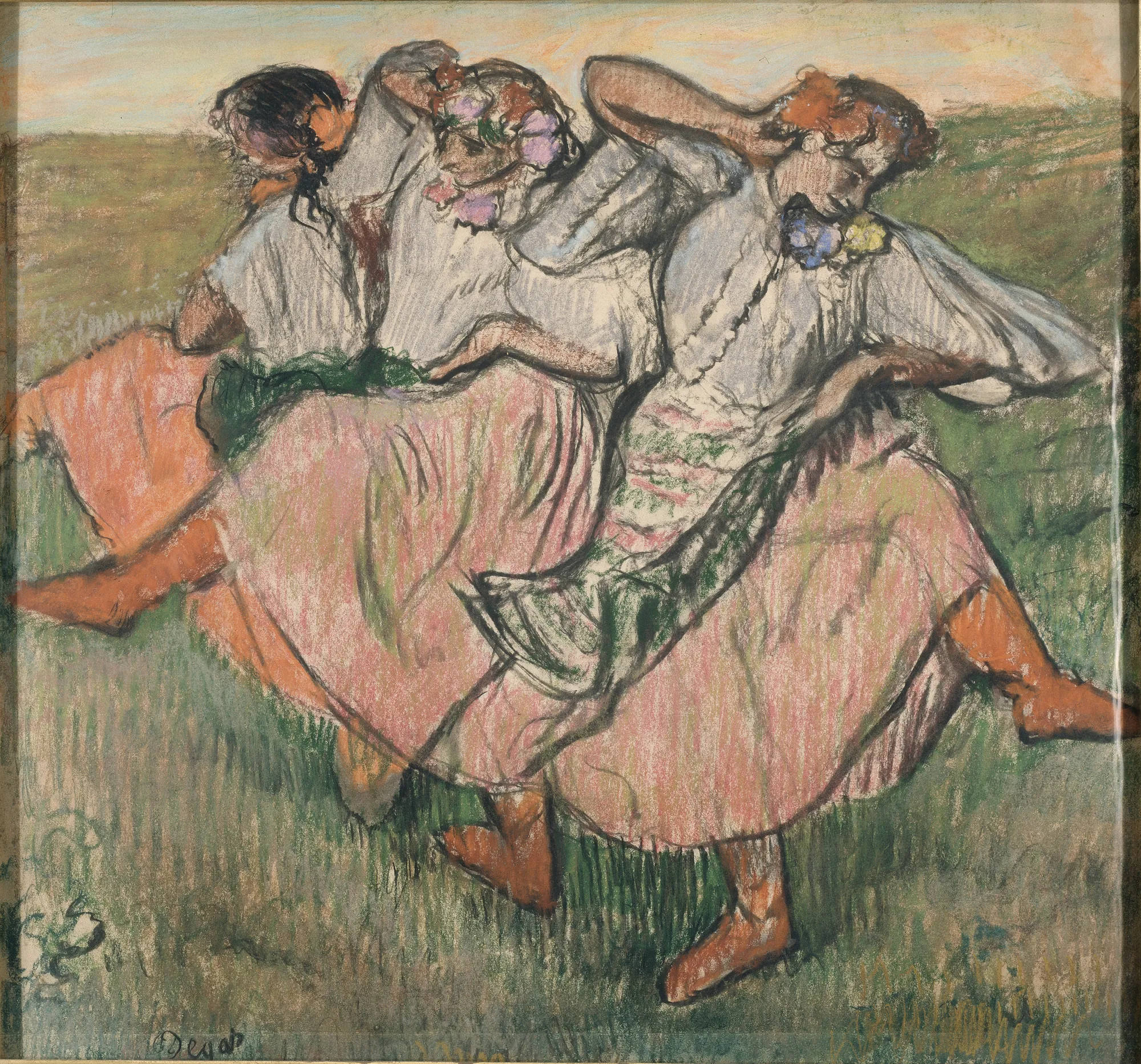 Three Russian Dancers