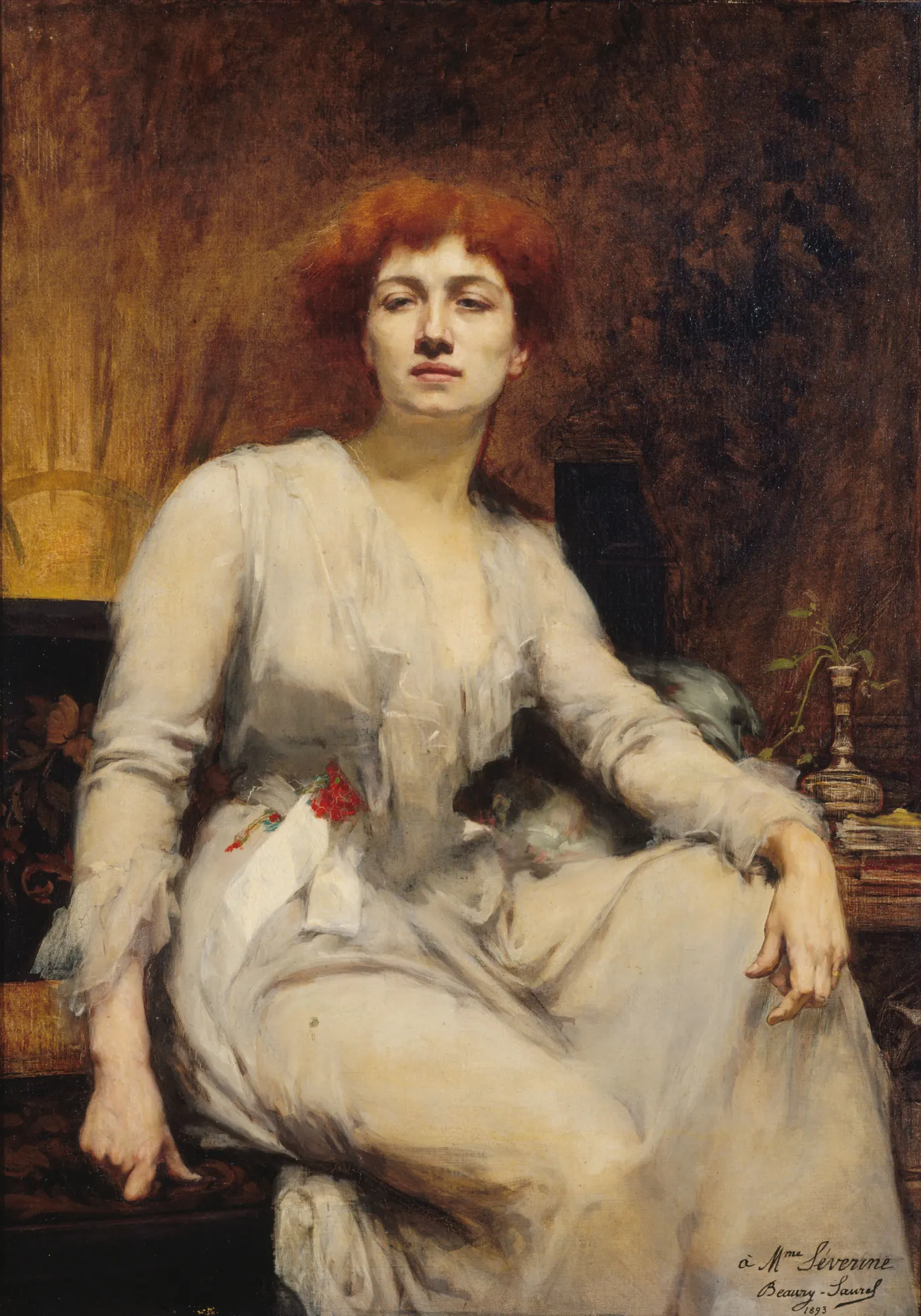 Portrait of Séverine