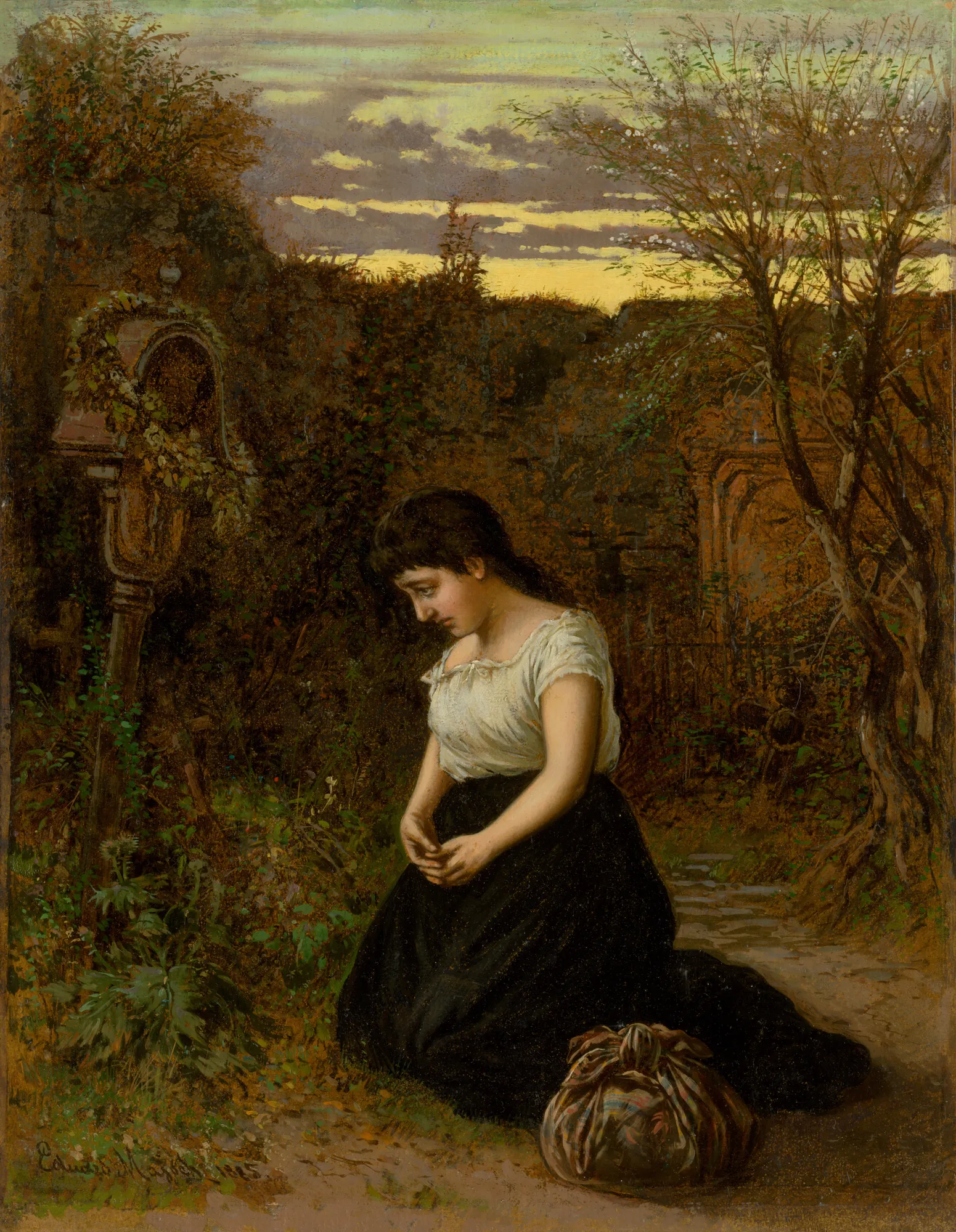 At the Cemetery (Na cintoríne)