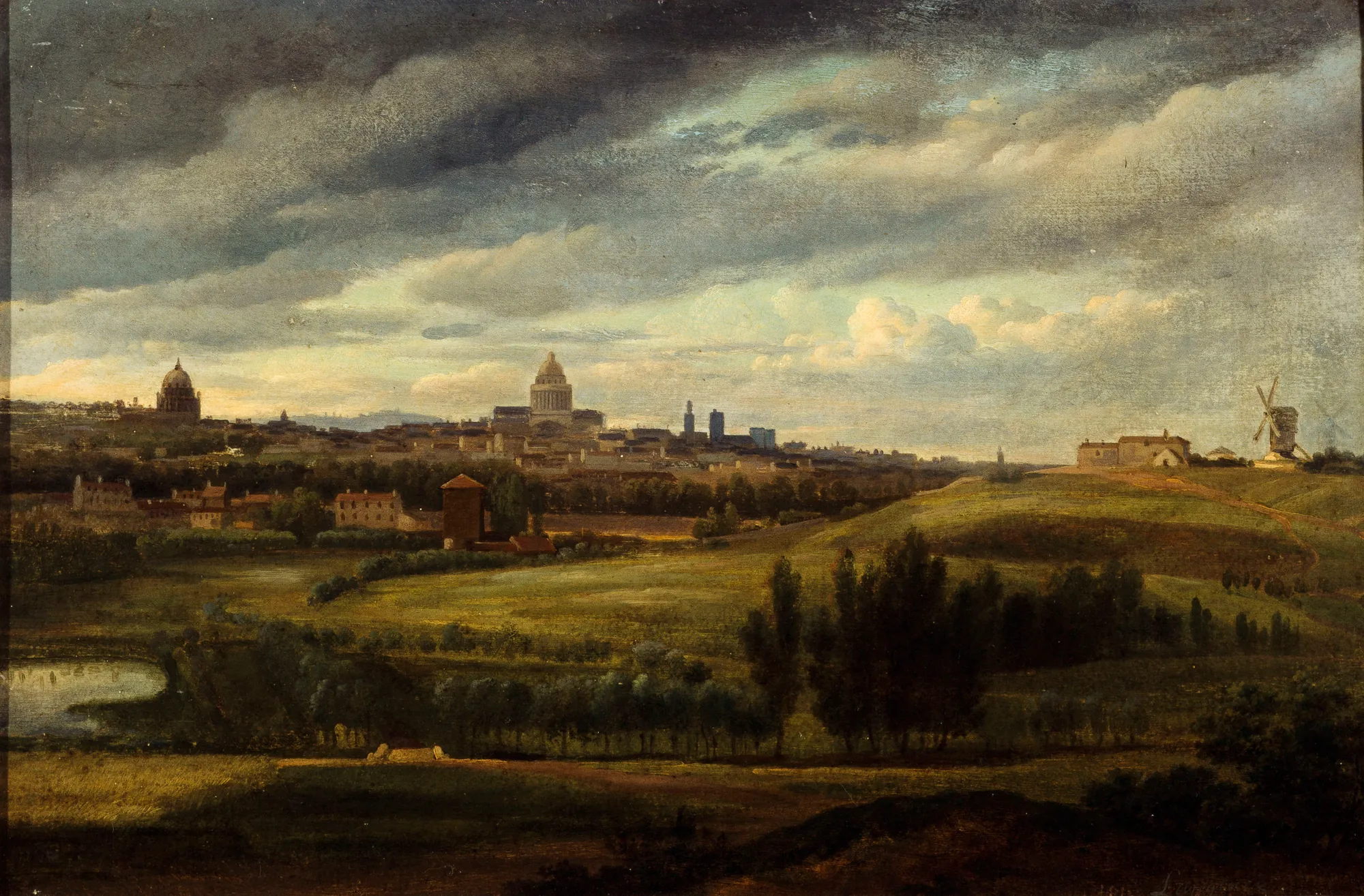View of Paris from the Heights of Gentilly