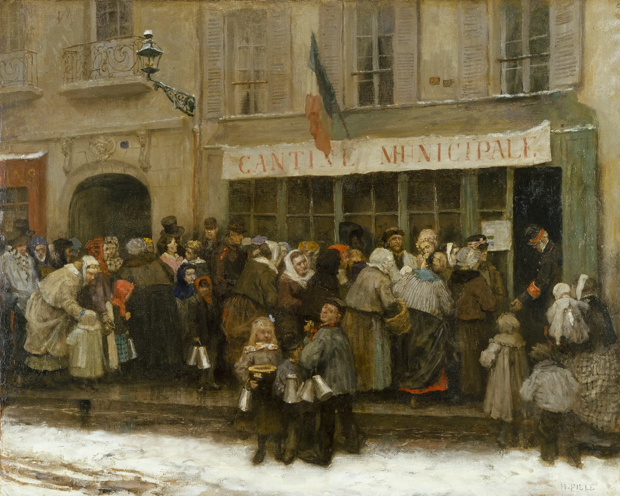 Cantine Municipale Pendant le Siège de Paris