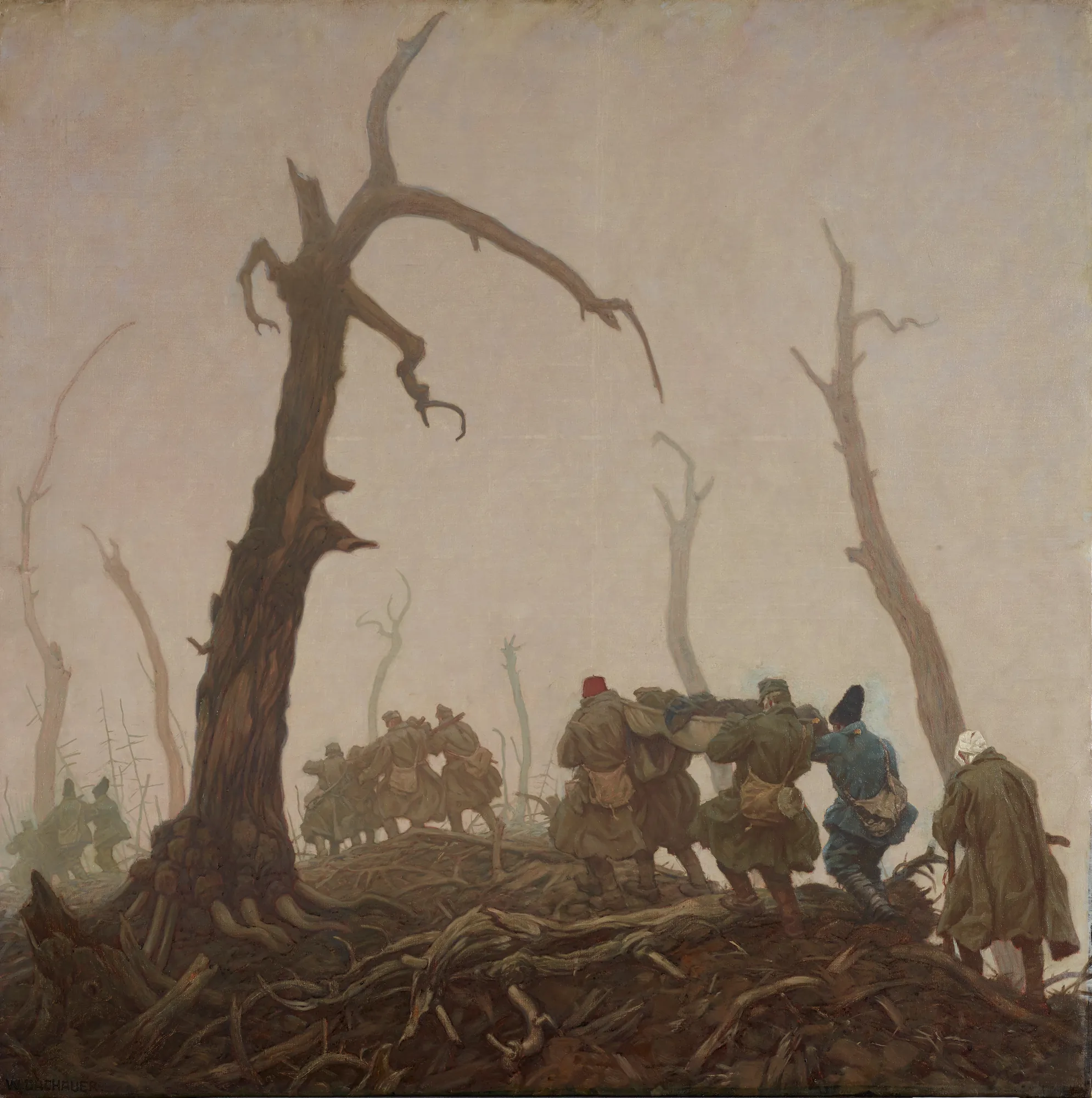 Transport of the Wounded (Verwundetentransport)