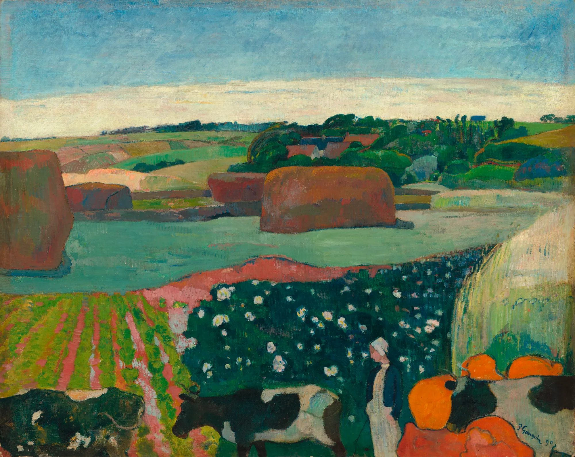 Haystacks in Brittany