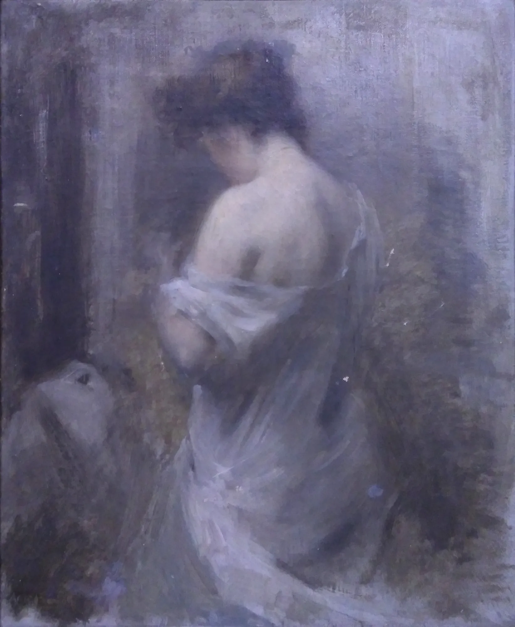 Femme à sa toilette