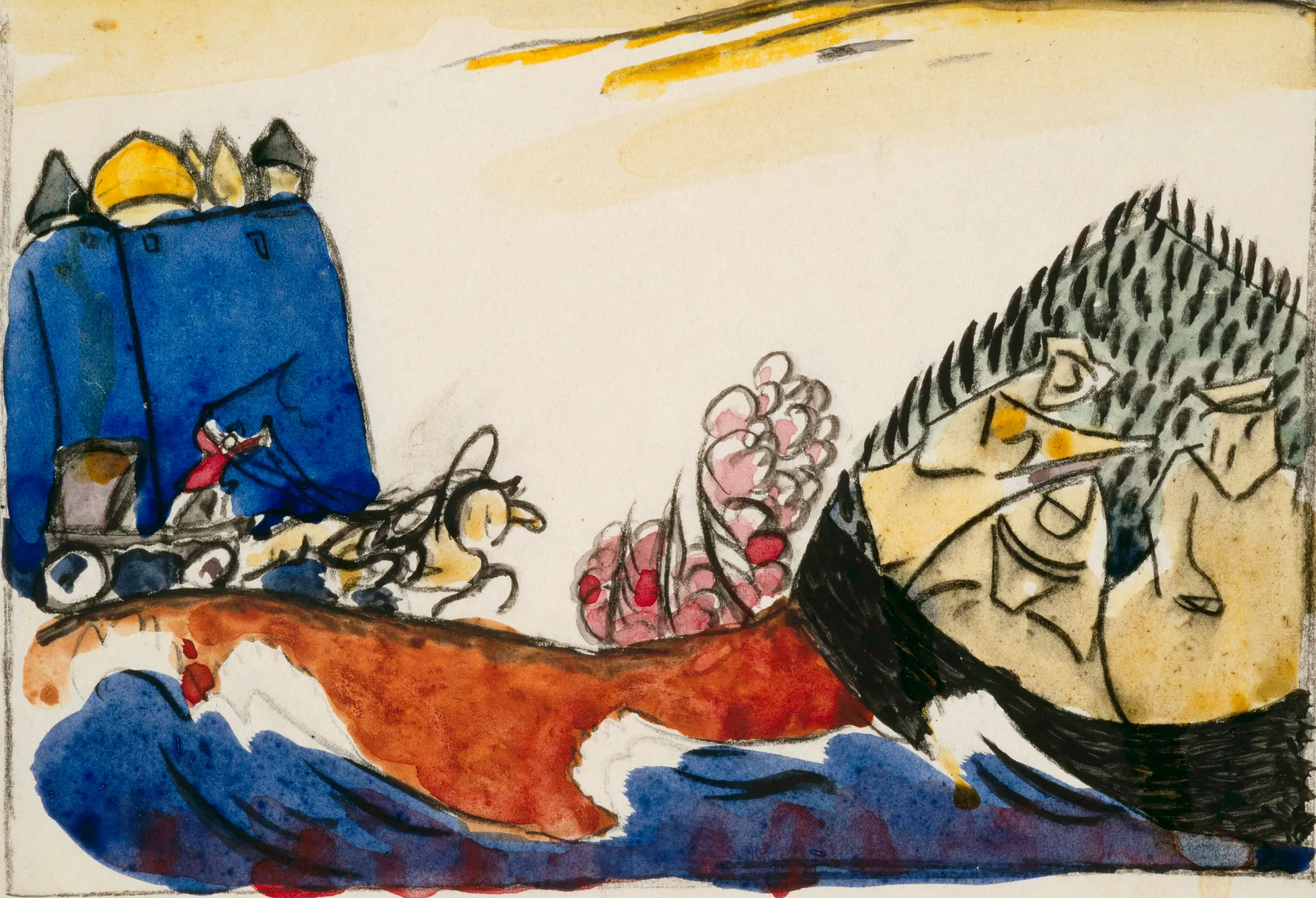 Study for Painting with Troïka