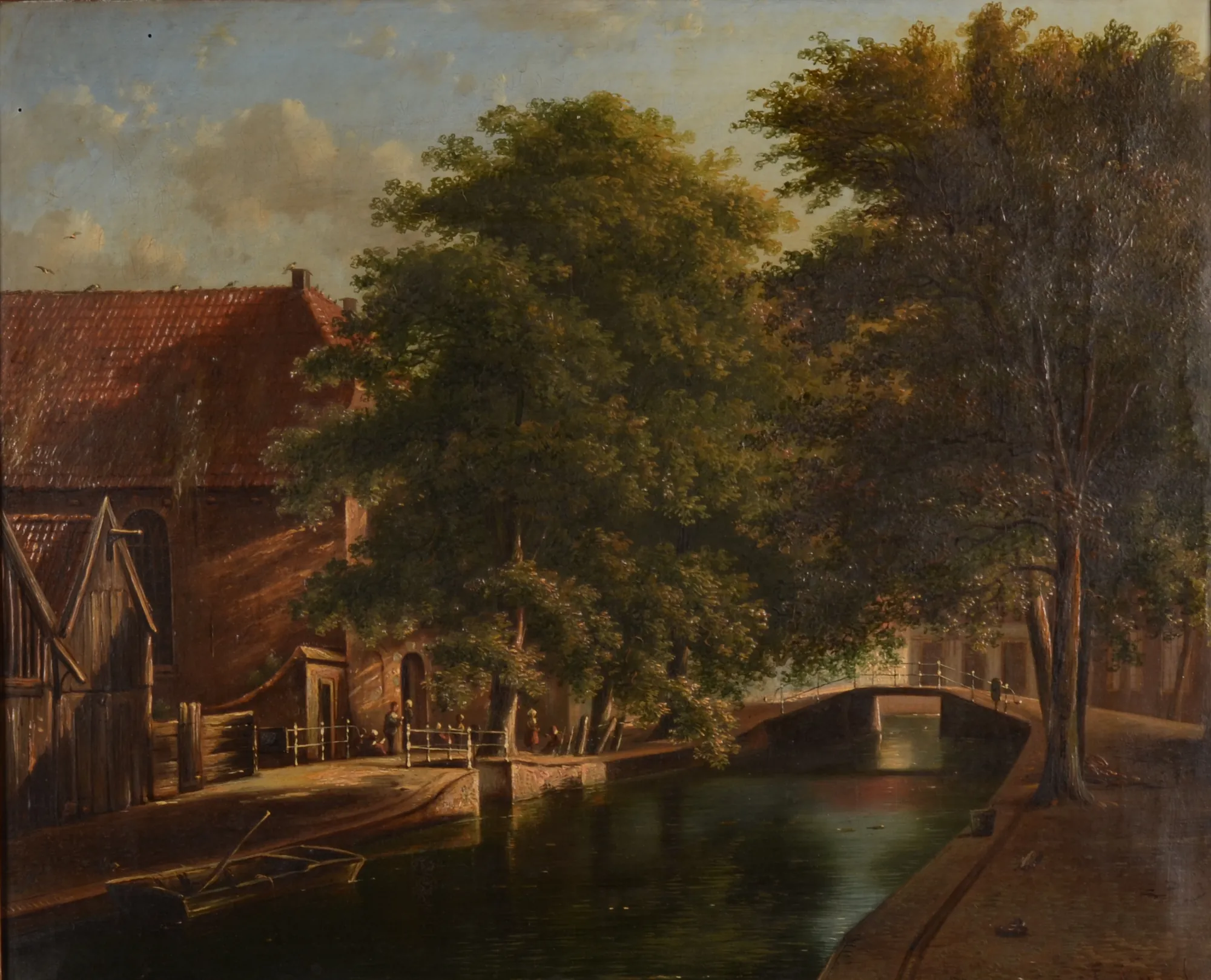 Baangracht met Dominicuskerk