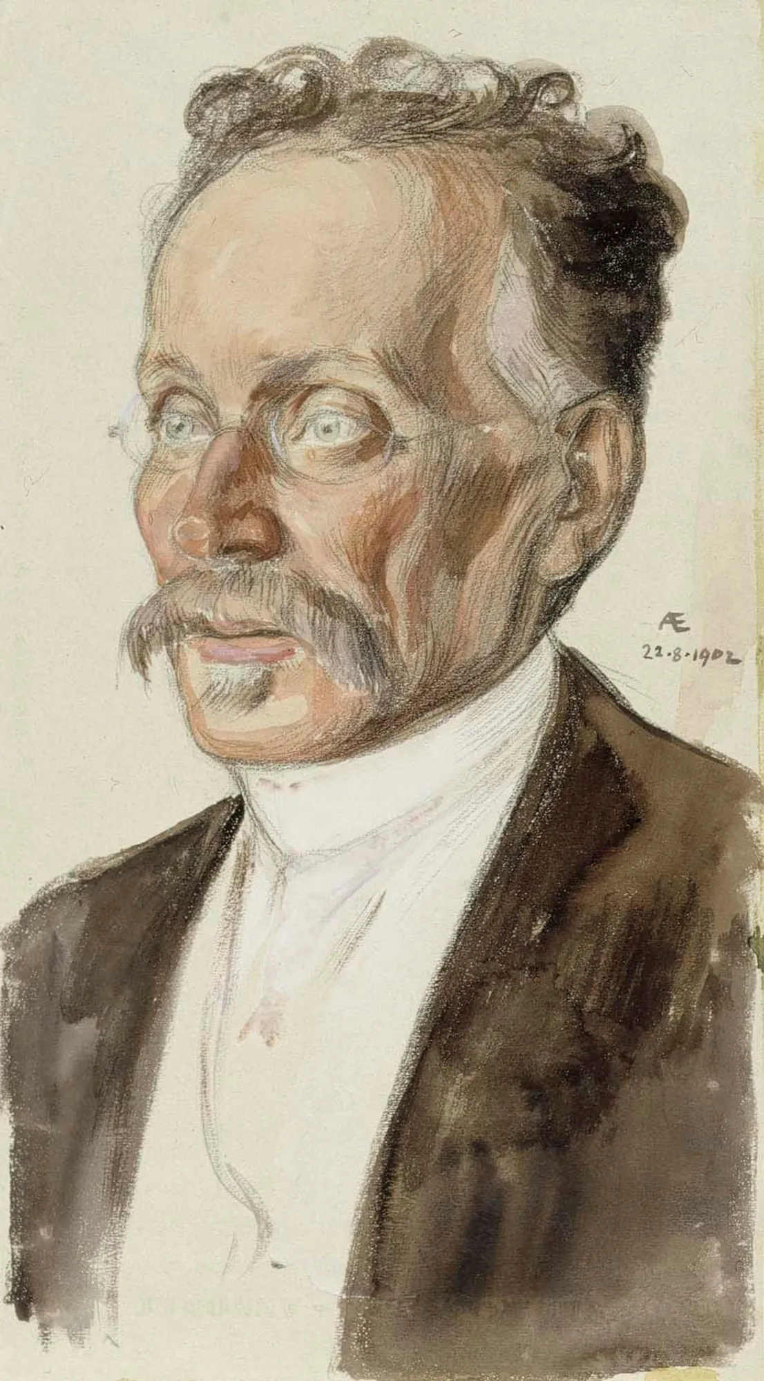 Portrait of Professor J.W. Runeberg