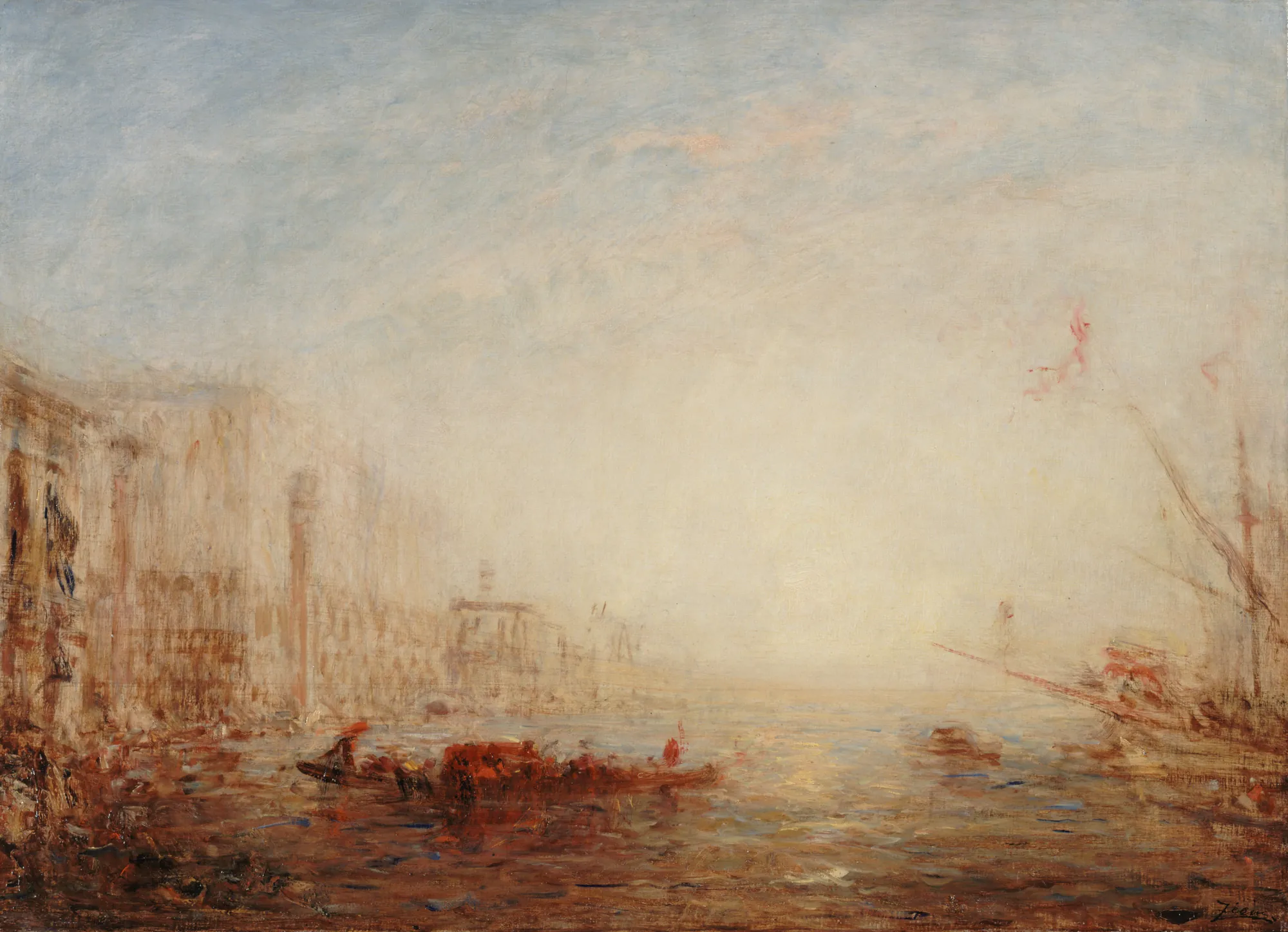Venice, the Grand Canal at Sunrise (Venise, le Grand Canal au soleil levant)