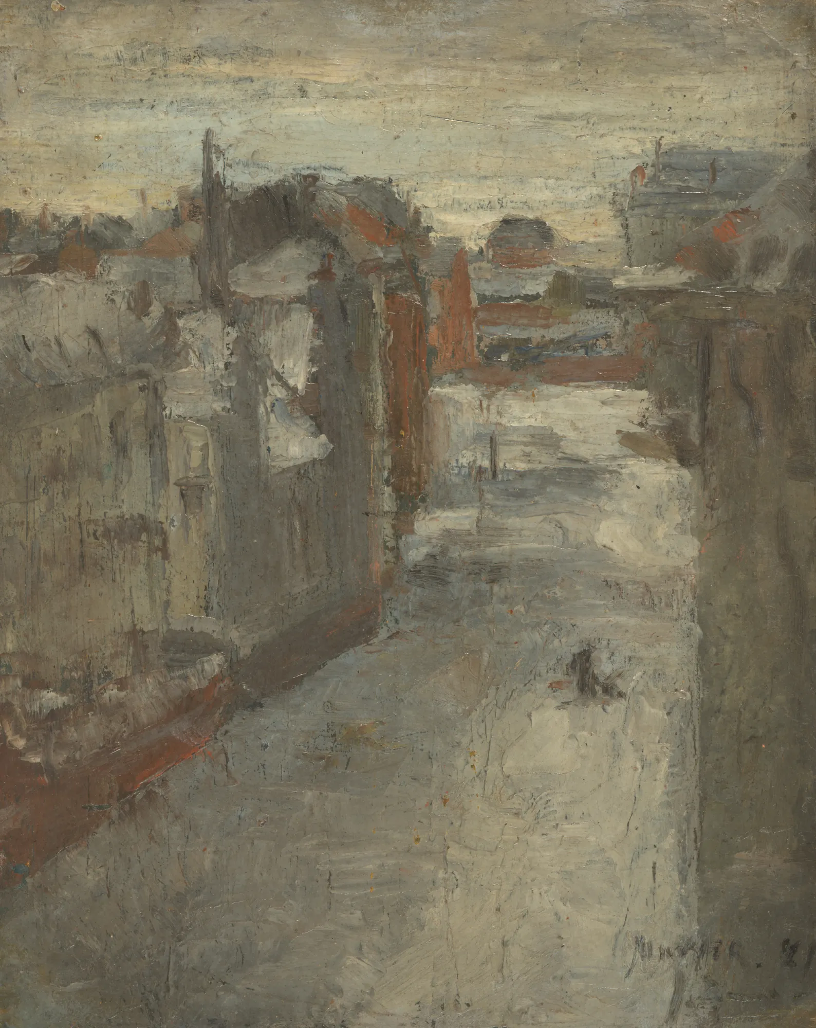 Van Iseghemlaan in the Snow