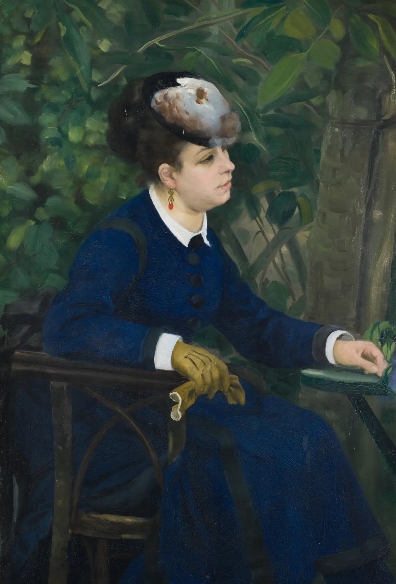 Woman in a Garden (Femme dans un jardin)