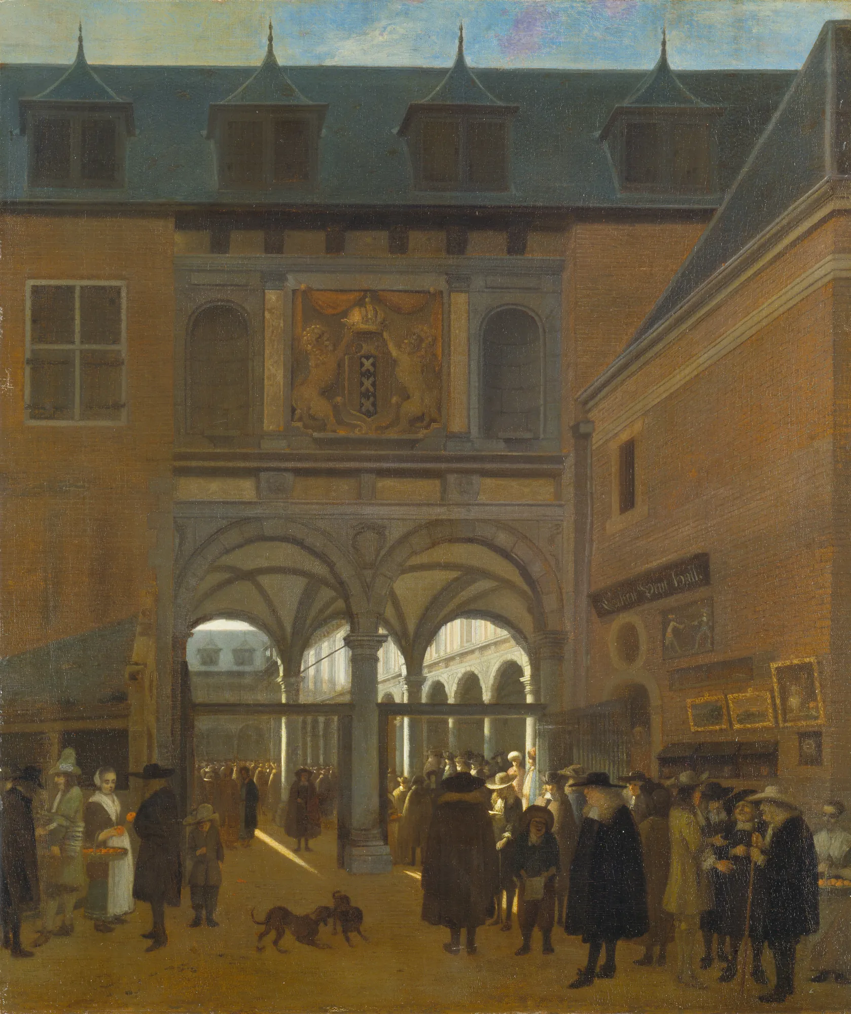 The Stock Exchange in Amsterdam