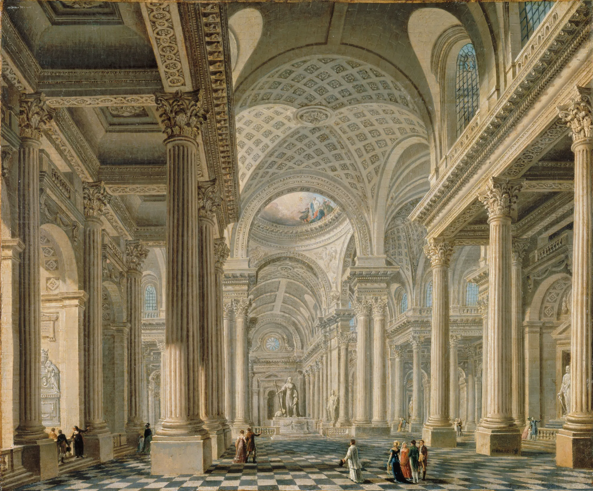 Interior of the Church of the Madeleine