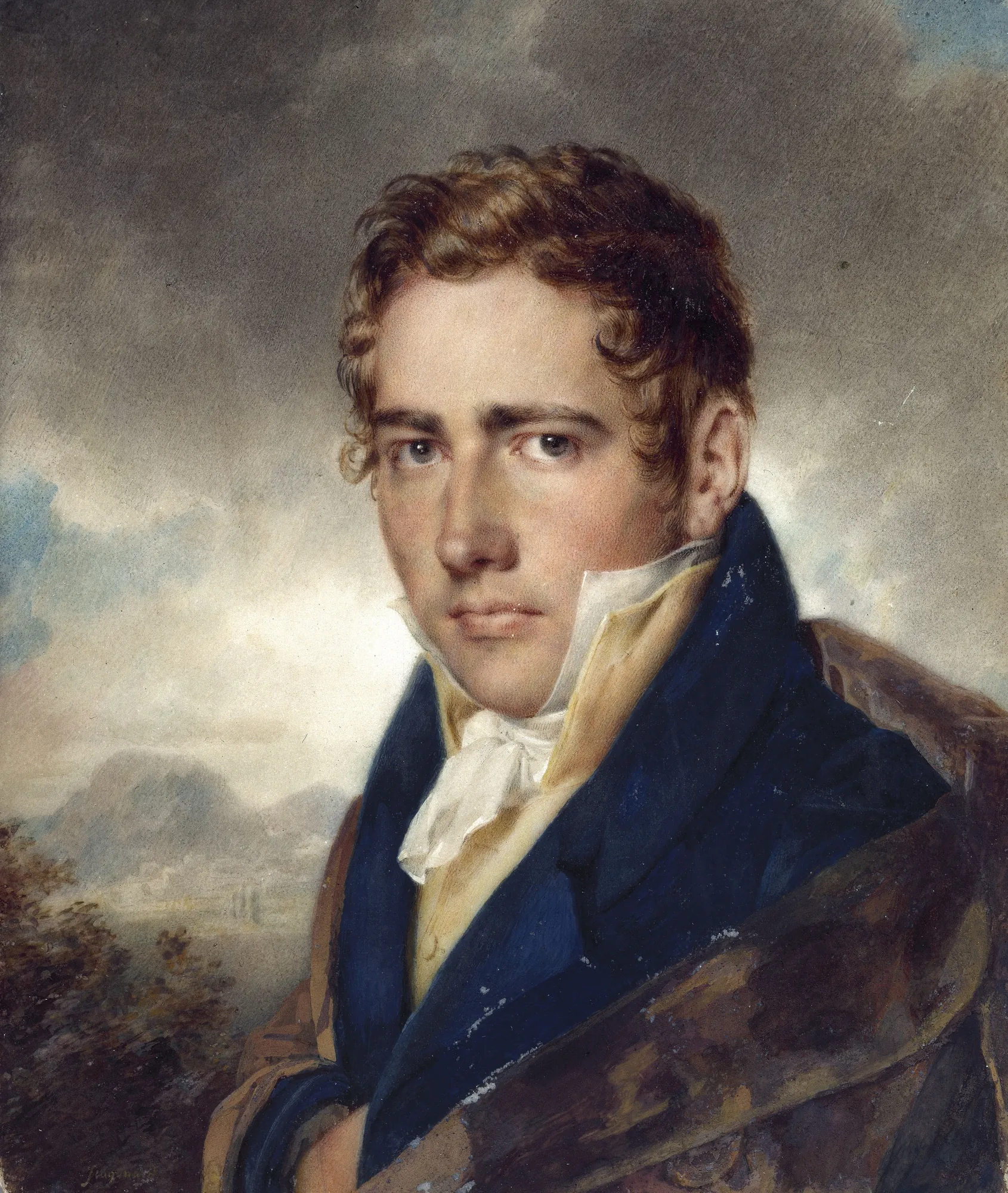 Portrait of the Architect Auguste Constantin