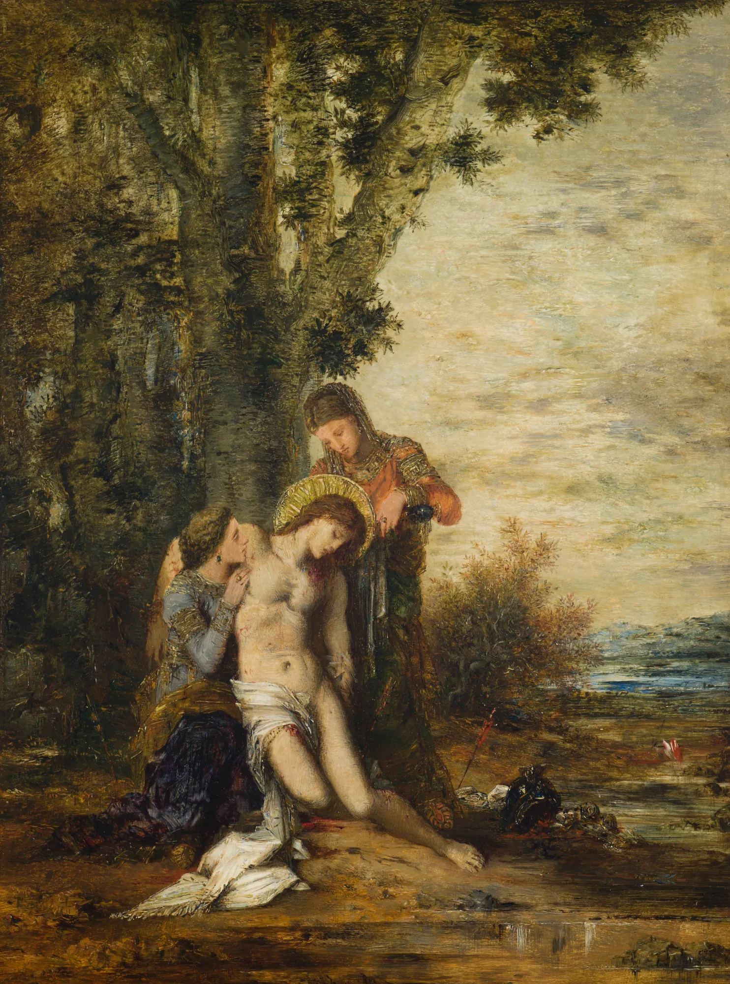 The Martyred Saint Sebastian