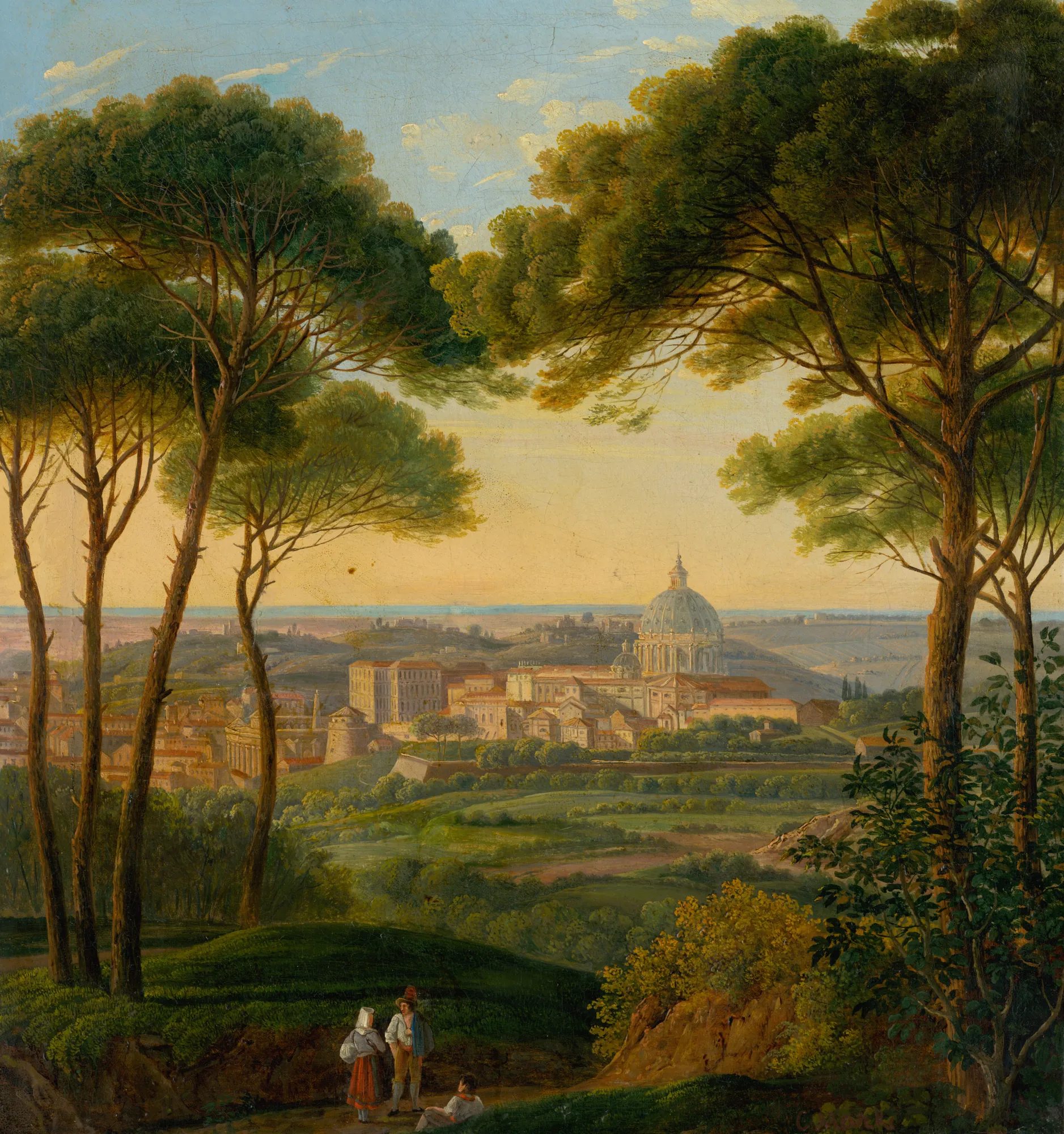 View of an Italian City