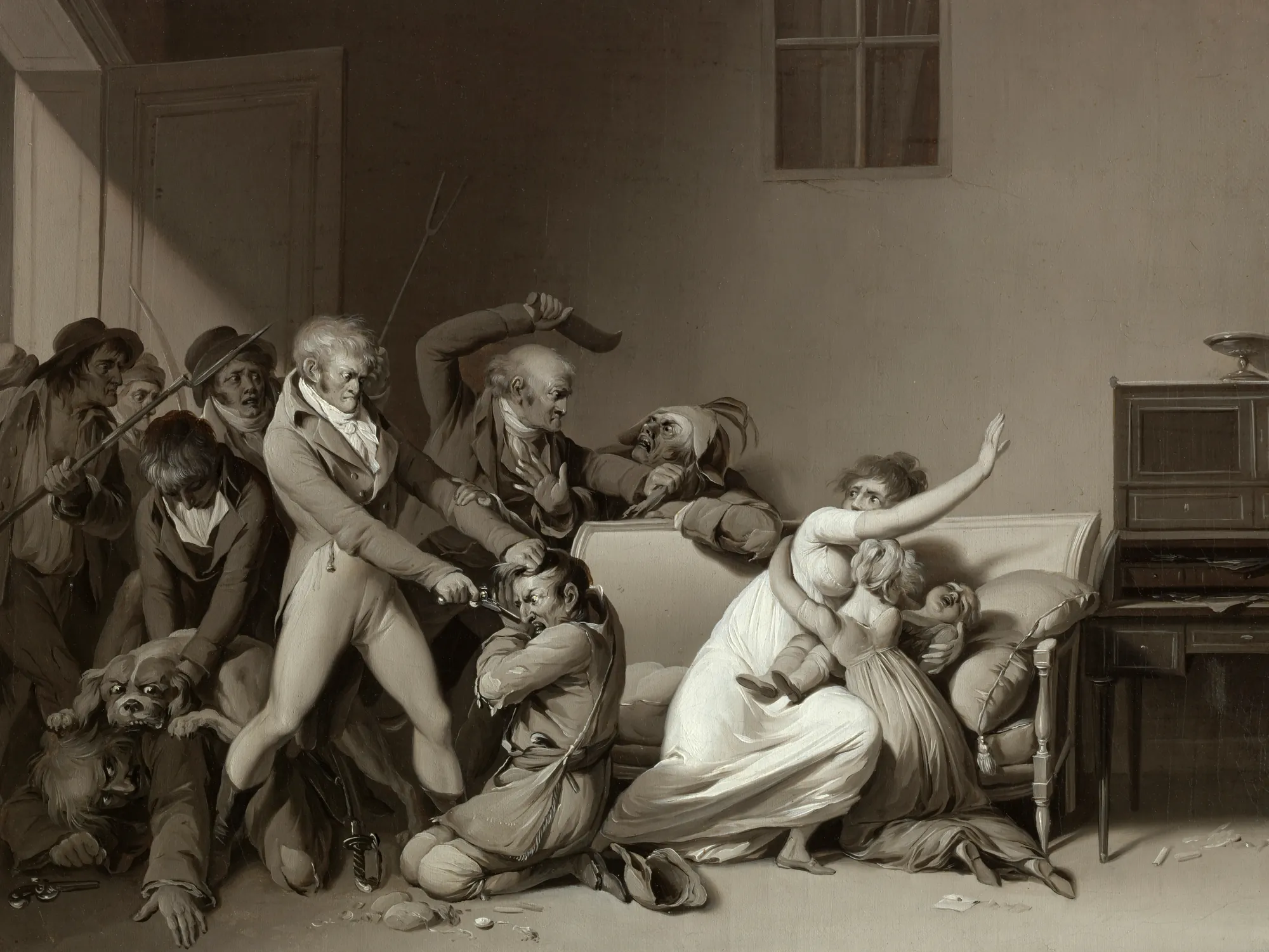 Second Scene of Burglars: The Burglars Arrested