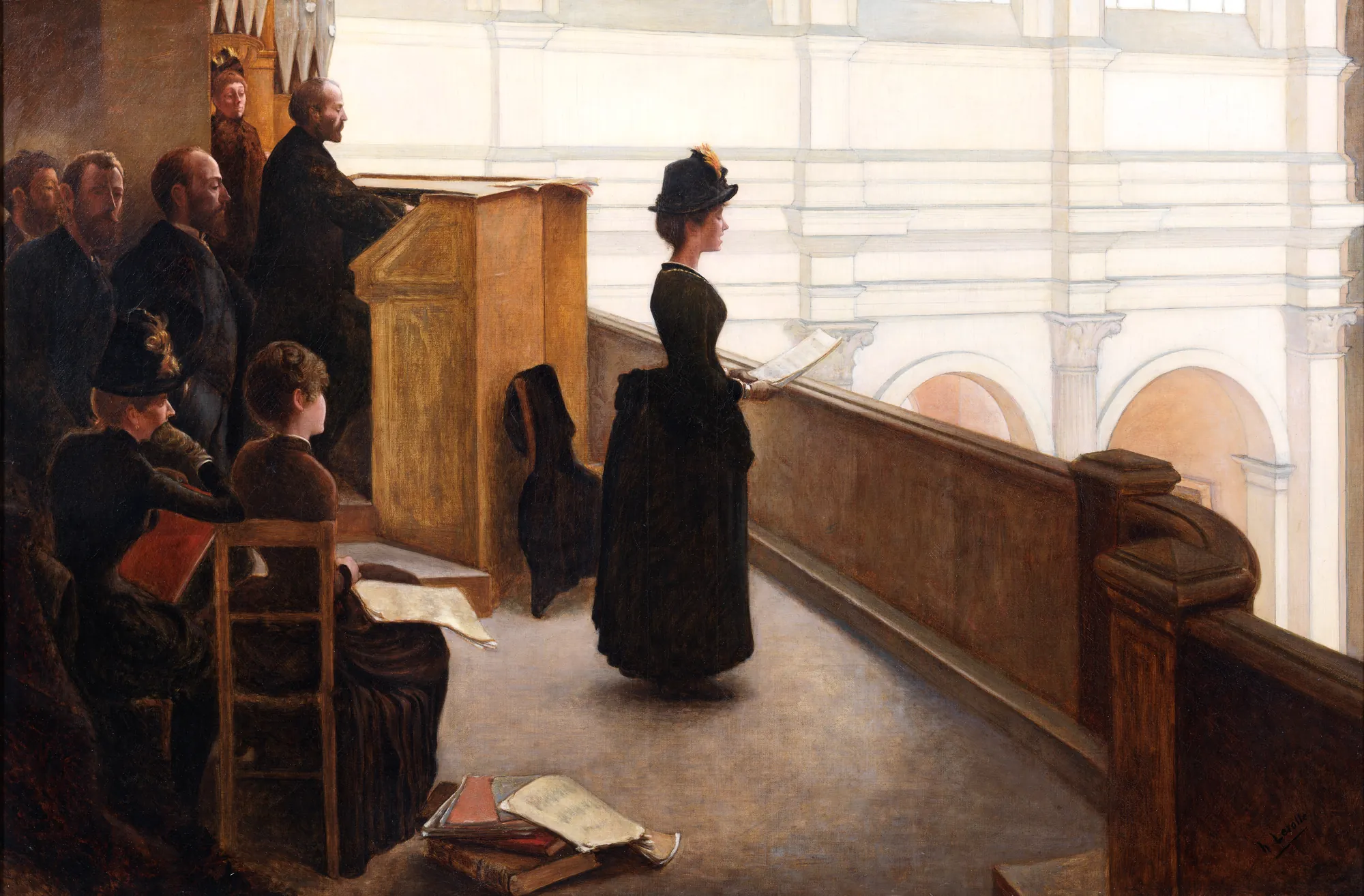 À l'Orgue