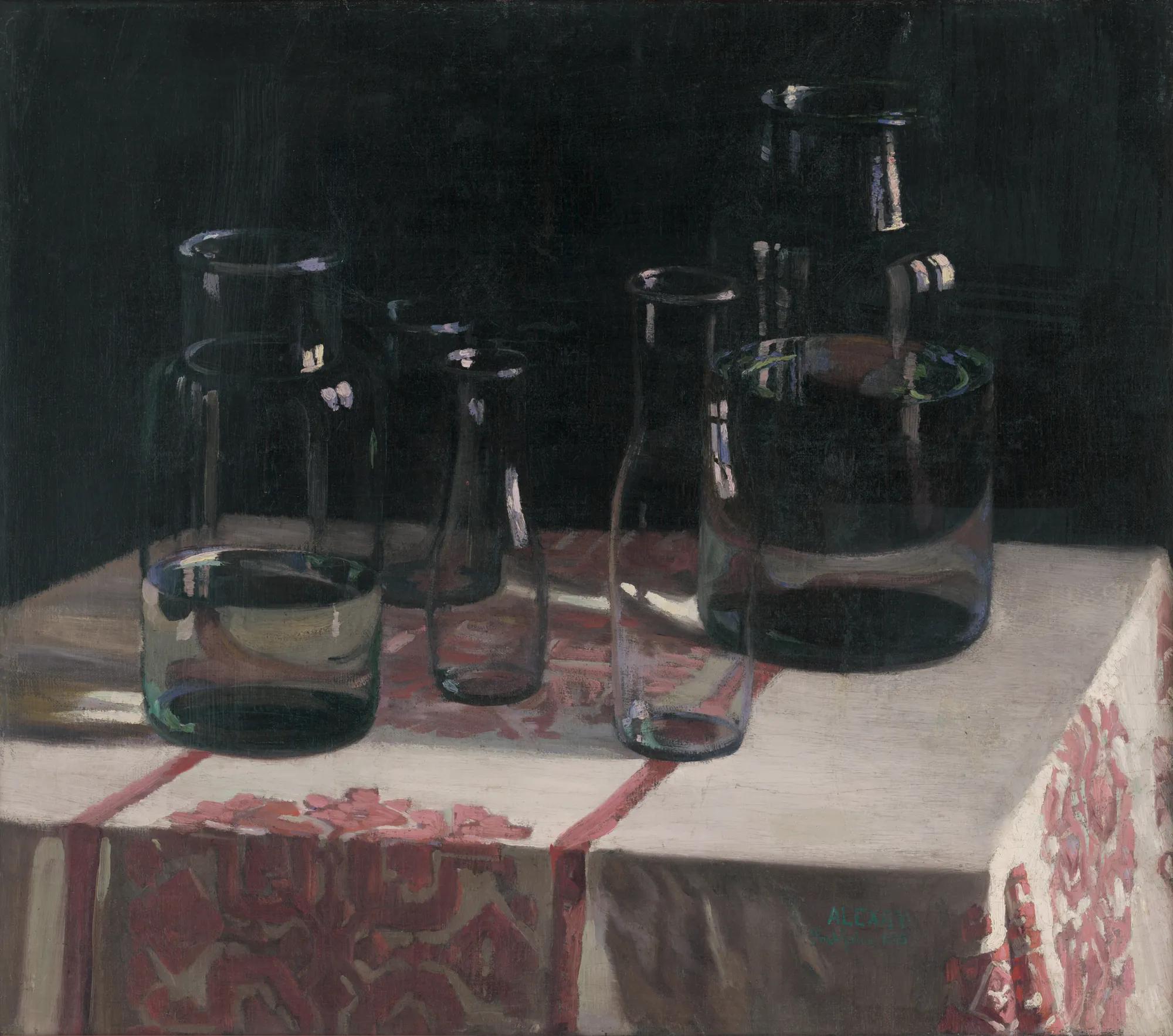 Still Life with Bottles