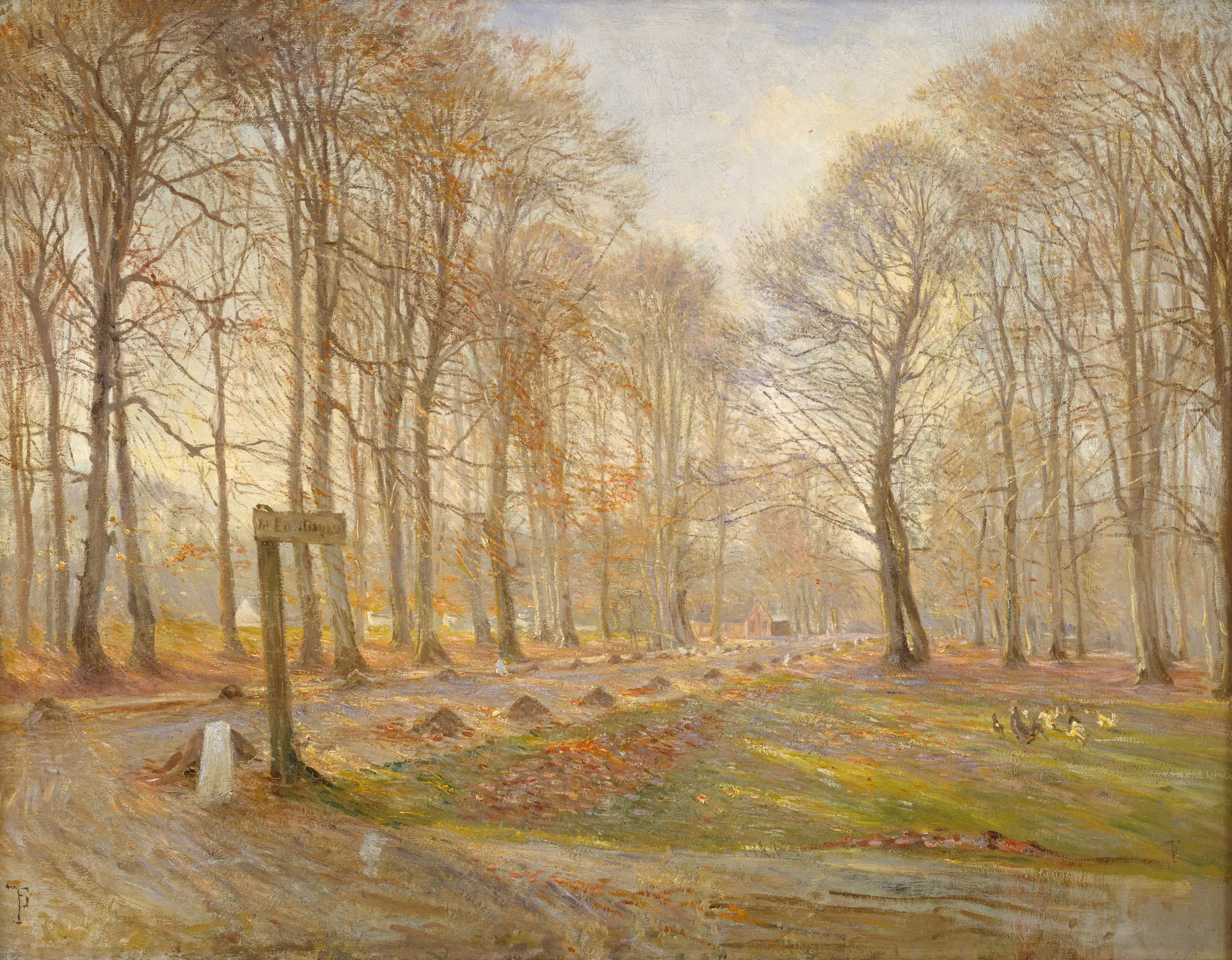 Late Autumn Day in the Jægersborg Deer Park
