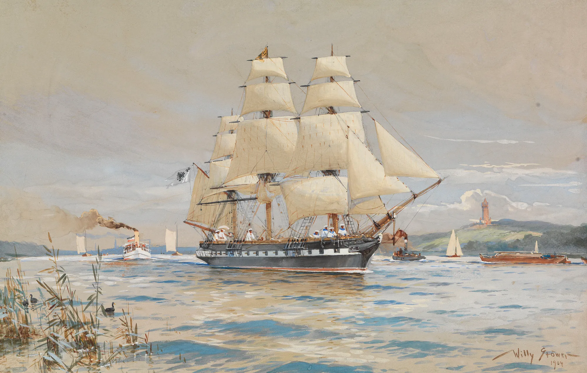Royal Louise on the Havel