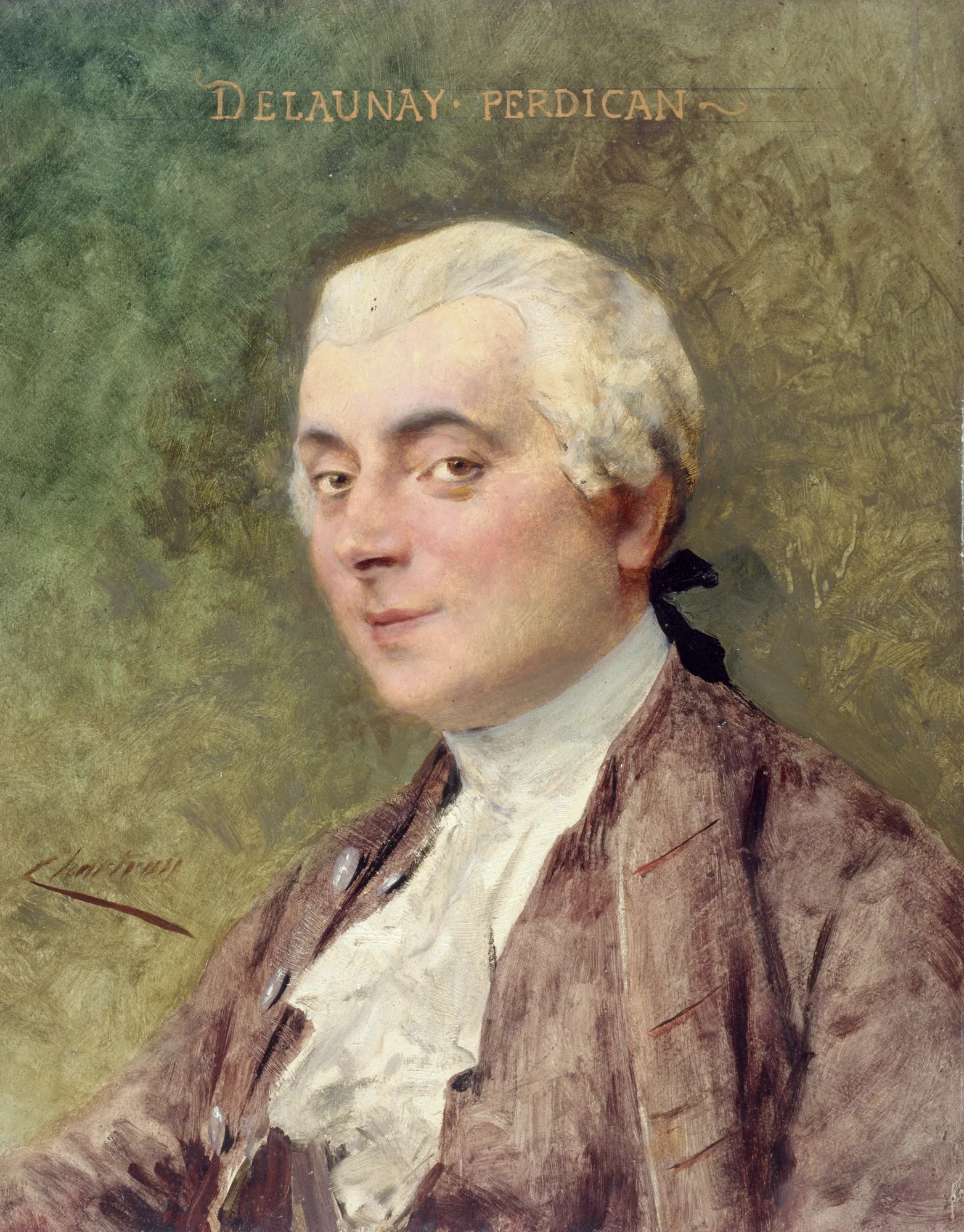 Portrait of Louis Delaunay as Perdican
