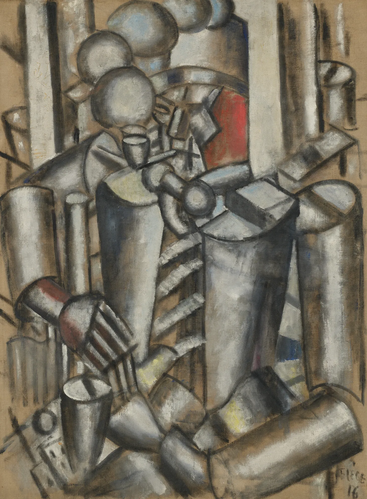 Soldier with a Pipe