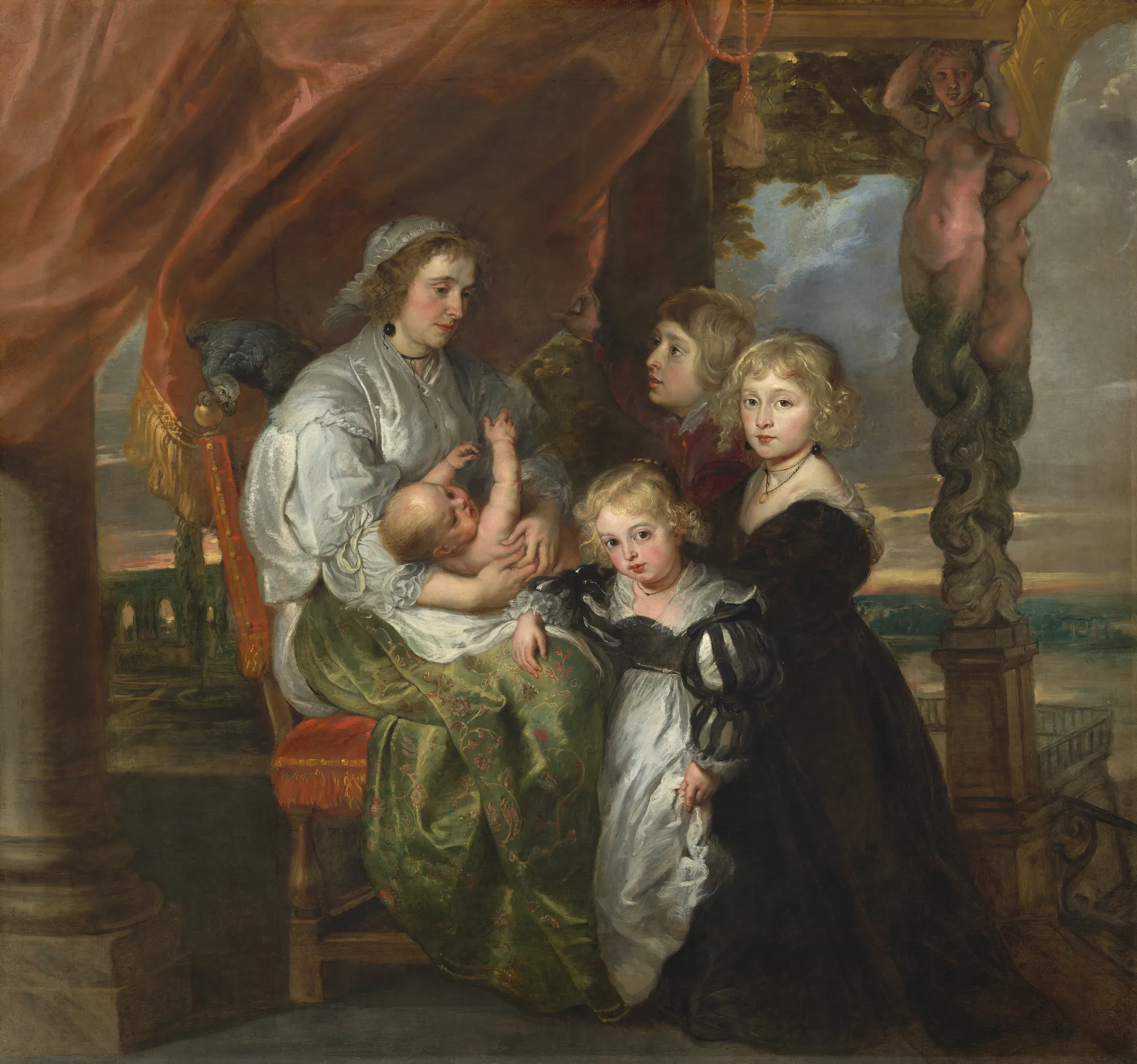 Deborah Kip and Her Children