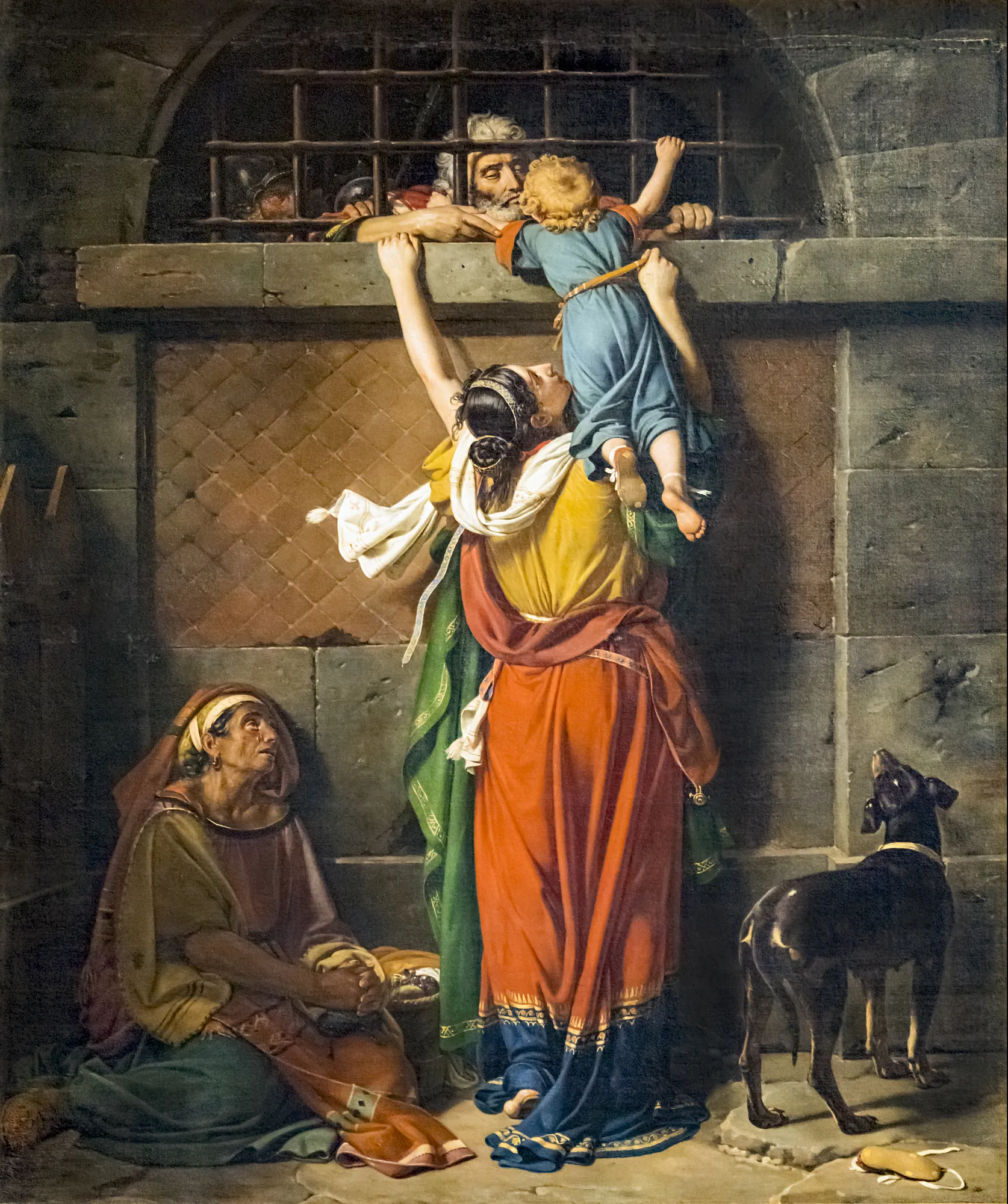 Les Adieux du Consul Boetius à sa Famille