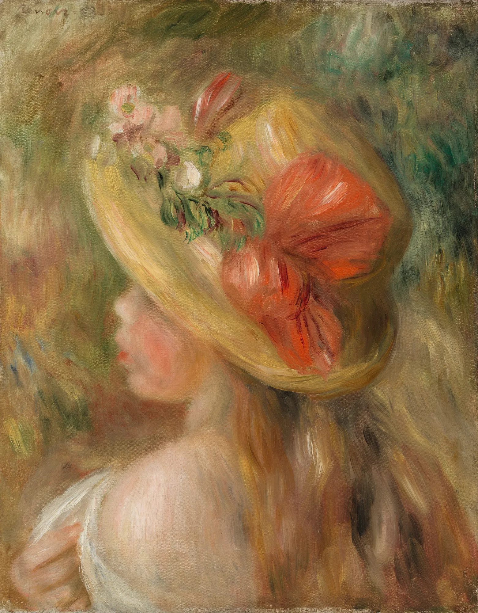 Young Girl with Hat (Jeune fille au chapeau)