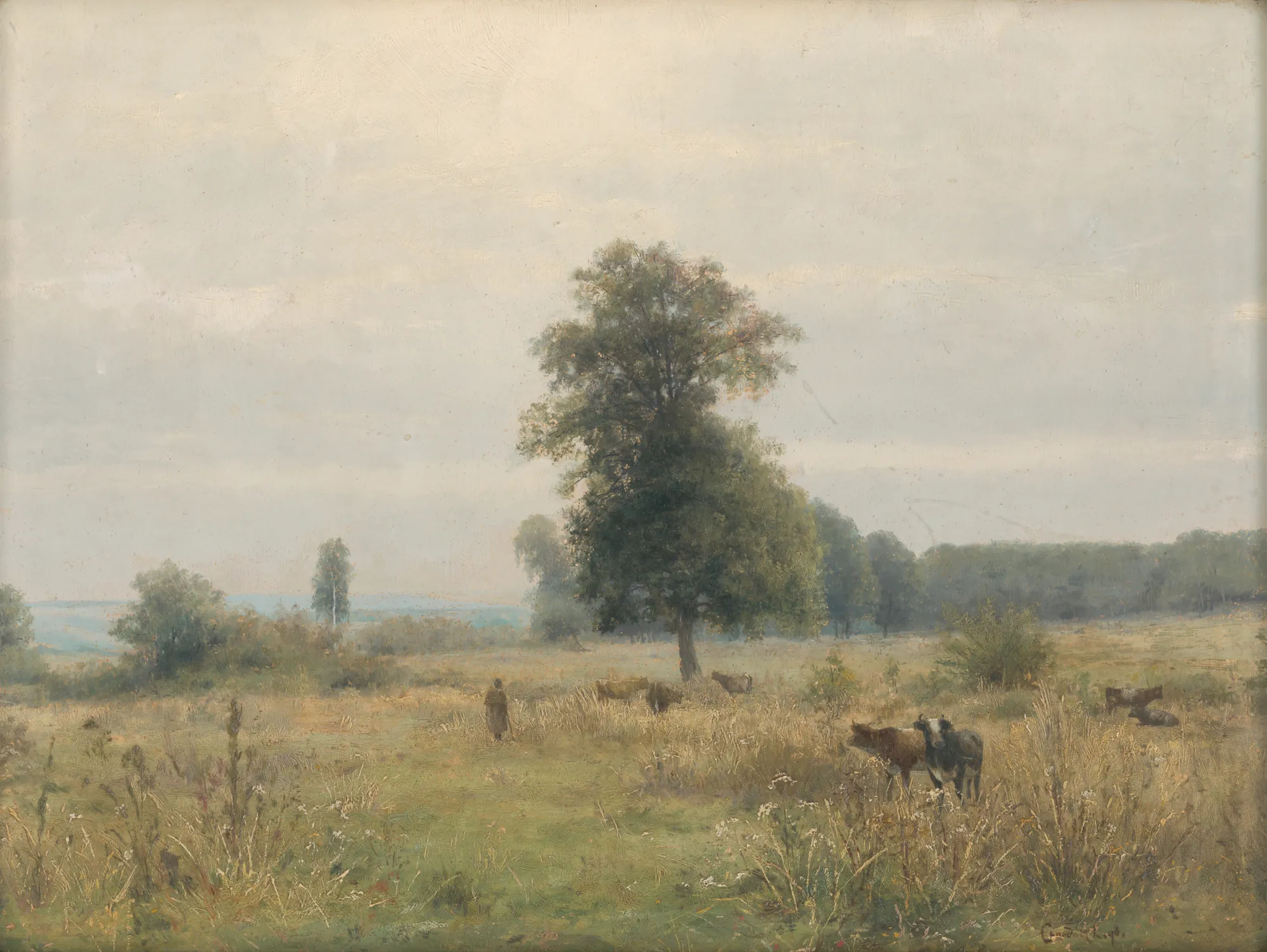 Landscape with Trees (Krajina so stromami)
