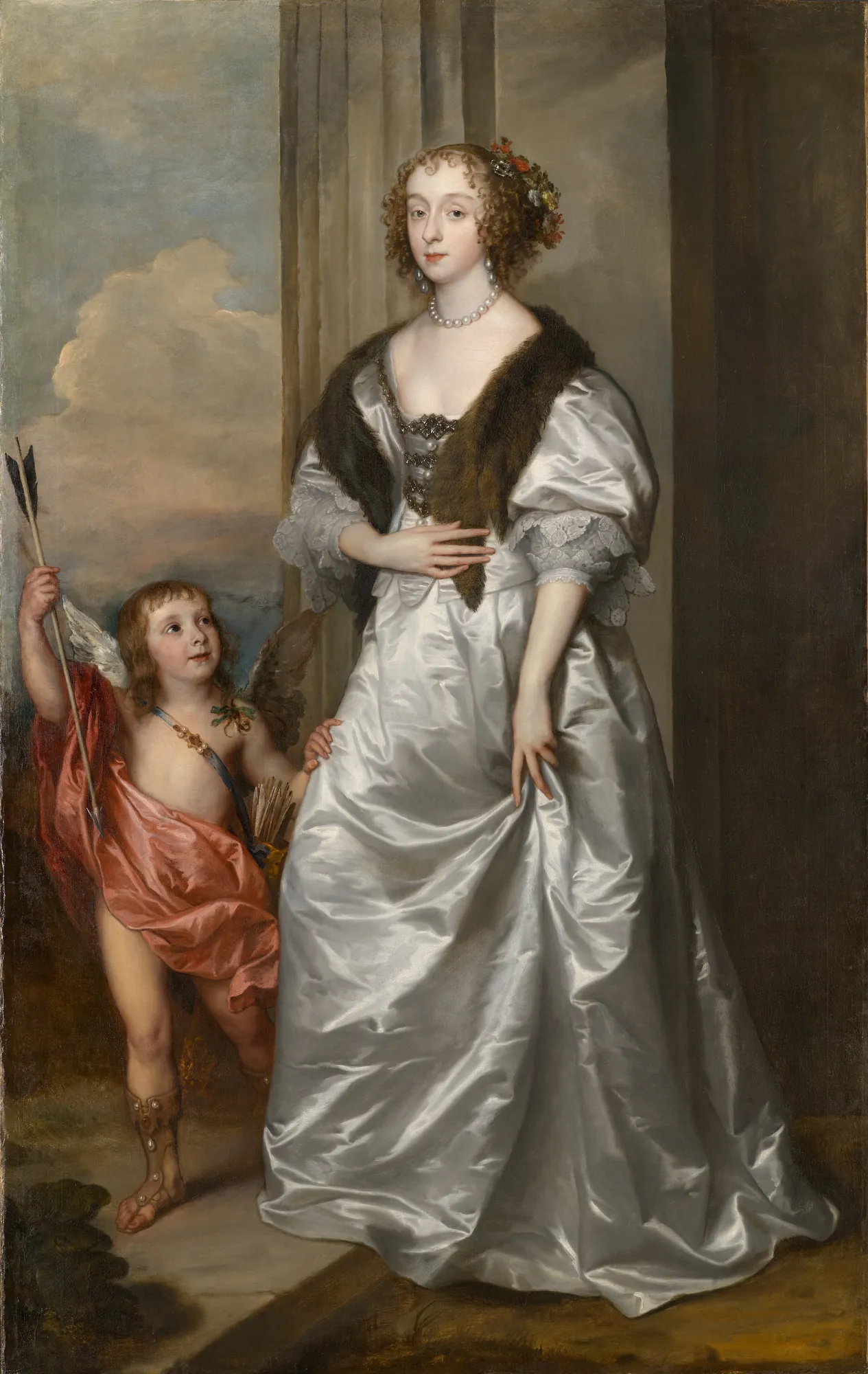 Lady Mary Villiers with Lord Arran