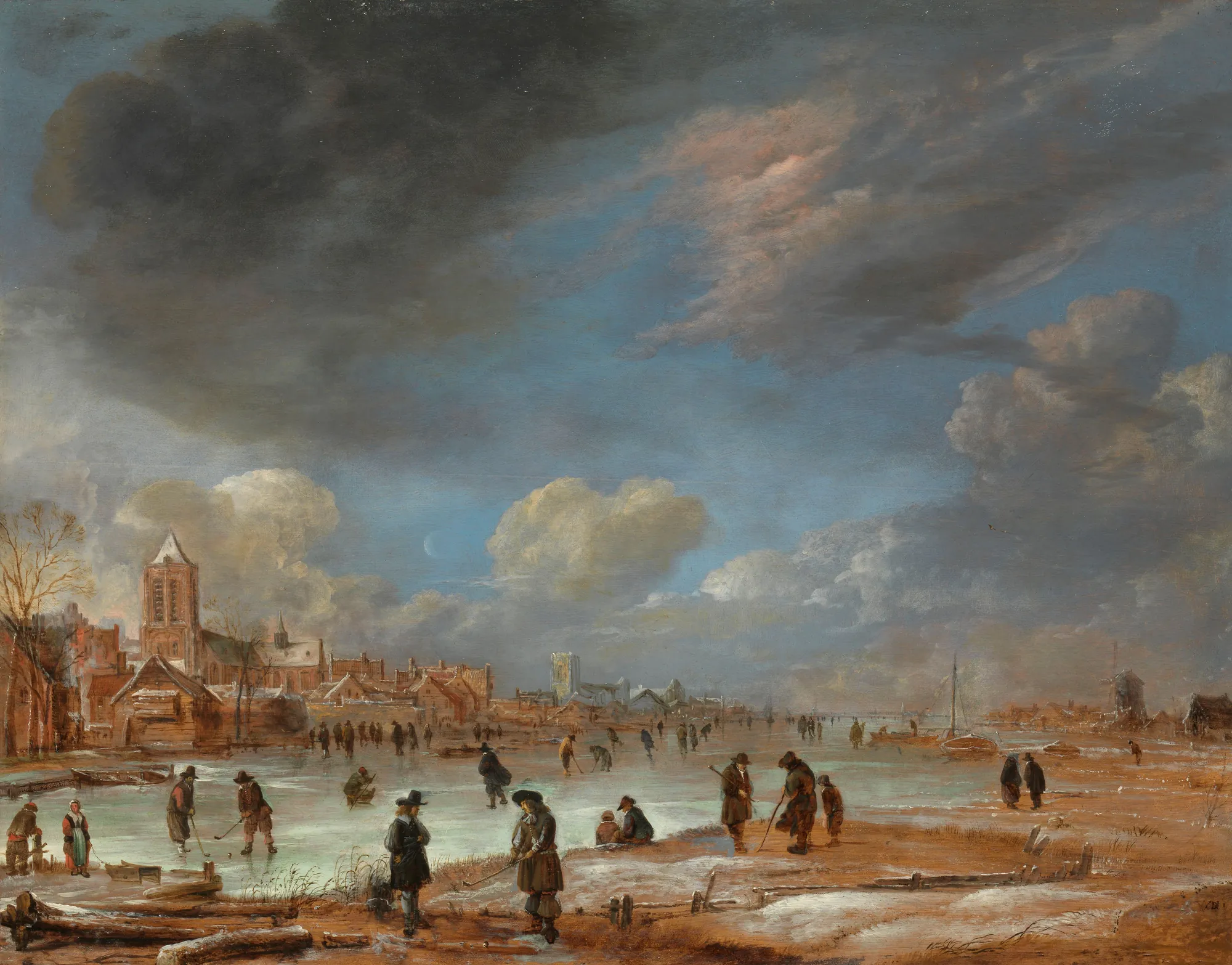 River View in Winter
