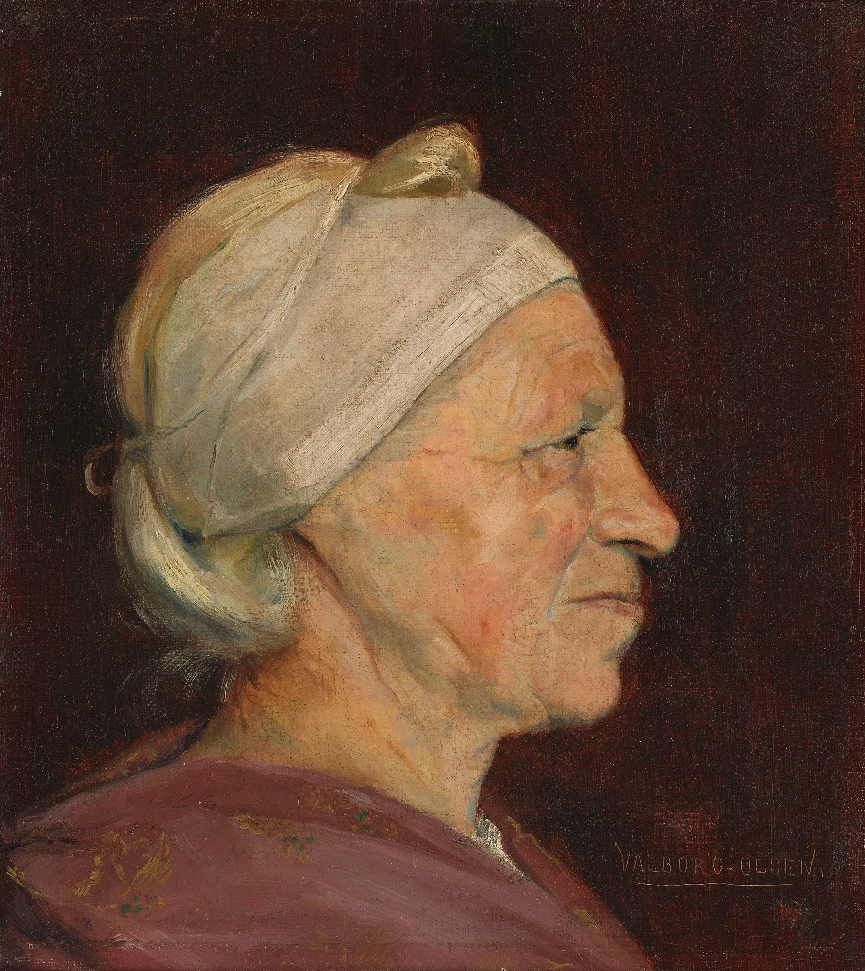 Woman in Profile