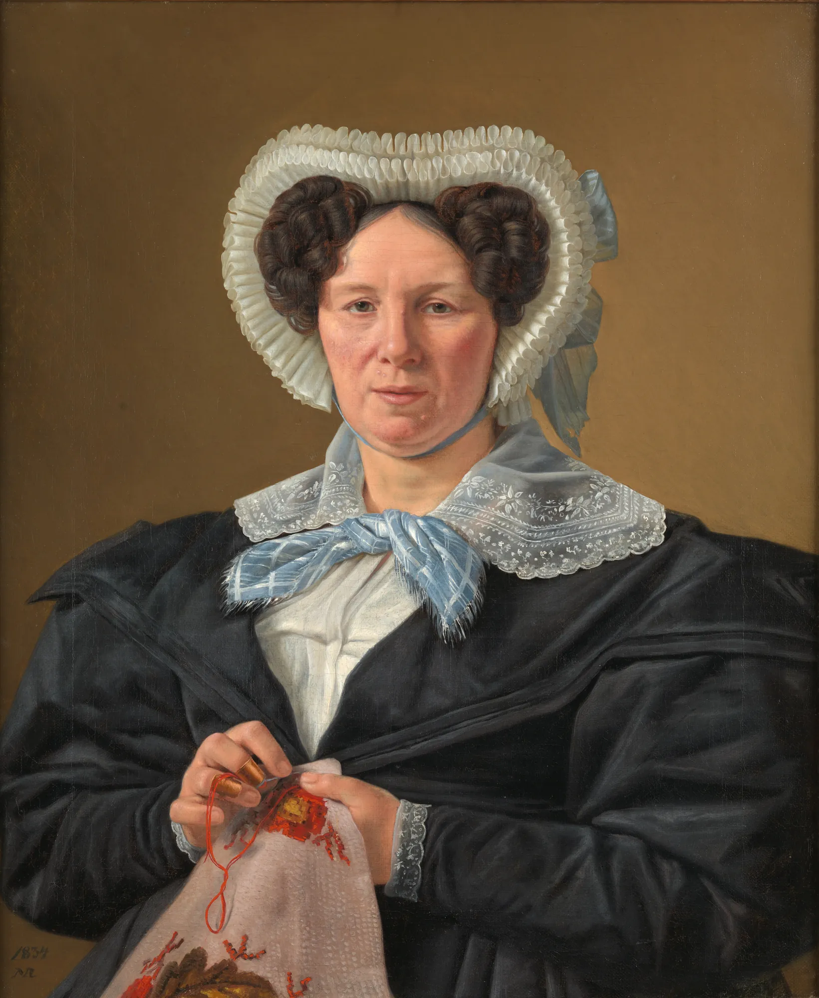 The Artist's Mother, Frederikke Eleonore Cathrine Rørbye