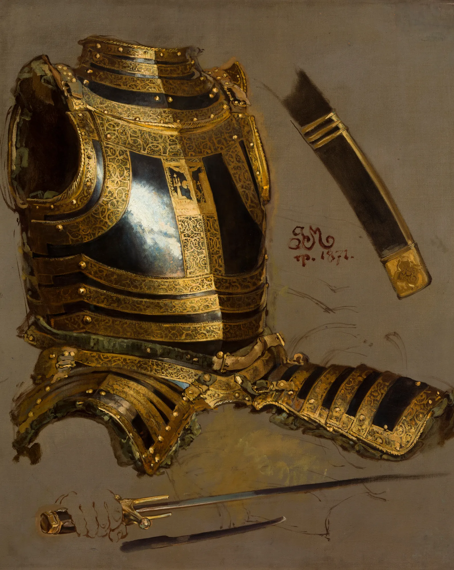 Study of Stefan Batory's Armor