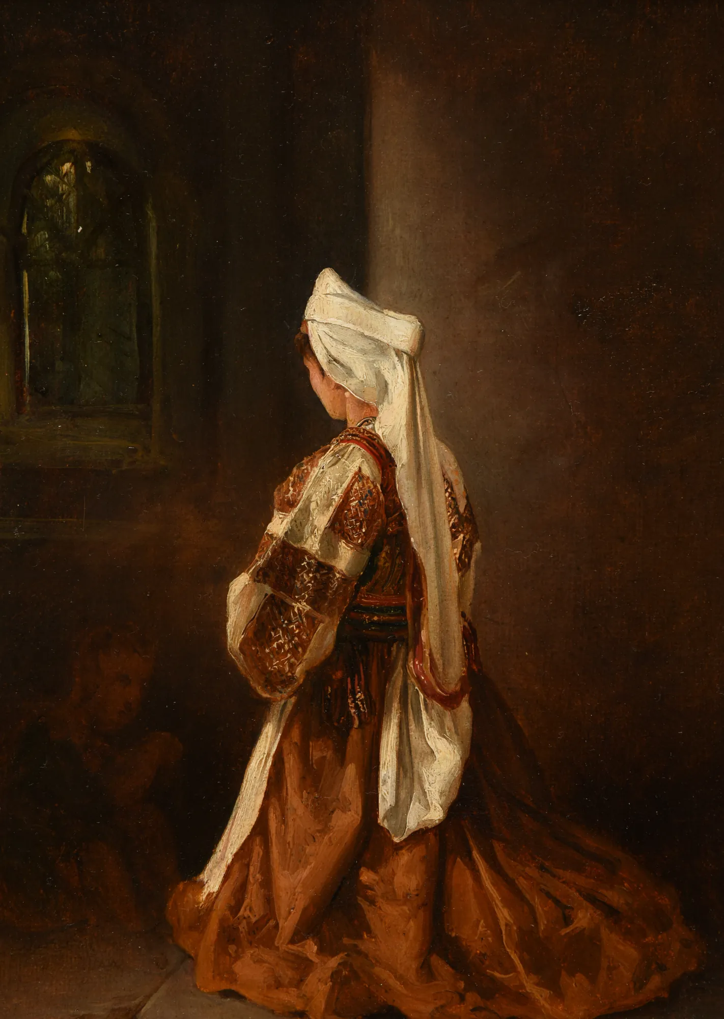 Young Roman Woman in Prayer